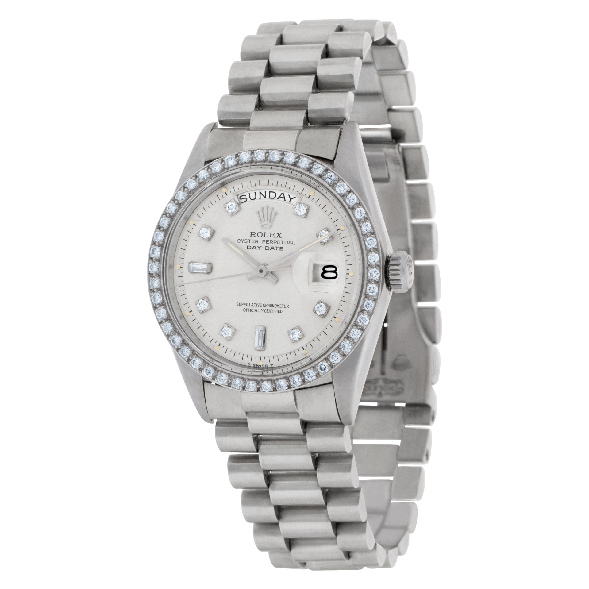 Rolex 1803 Day-Date Automatic Male 18k White Gold Watches Rolex 1803 Day-Date Automatic Male 18k White Gold Watches