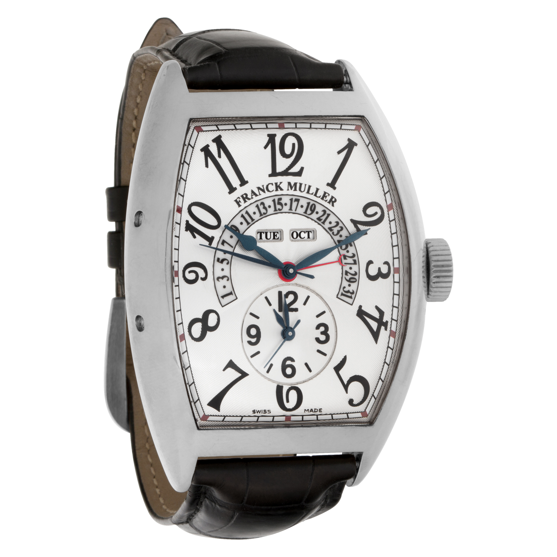 Franck Muller 9880 mc mb Master Calendar Automatic Male 18k White Gold Watches Franck Muller 9880 mc mb Master Calendar Automatic Male 18k White Gold Watches