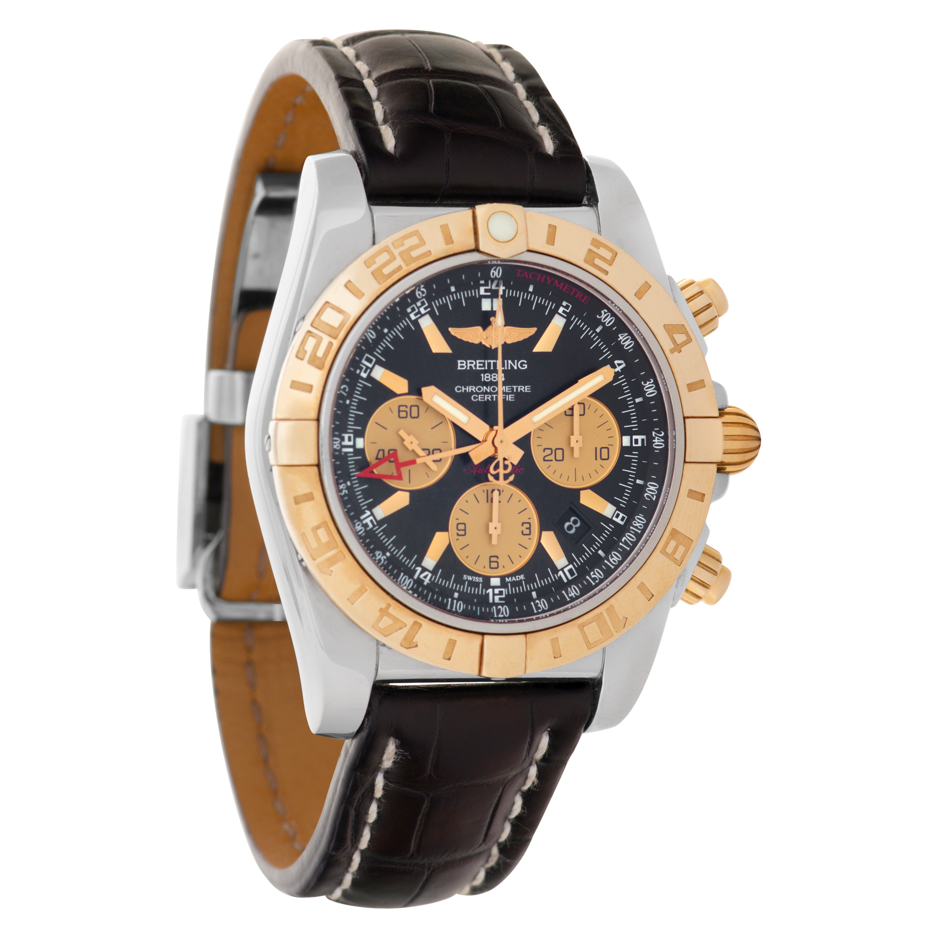 Breitling CB042012 Chronomat 44 GMT Automatic Male stainless steel & rose gold Watches Breitling CB042012 Chronomat 44 GMT Automatic Male stainless steel & rose gold Watches