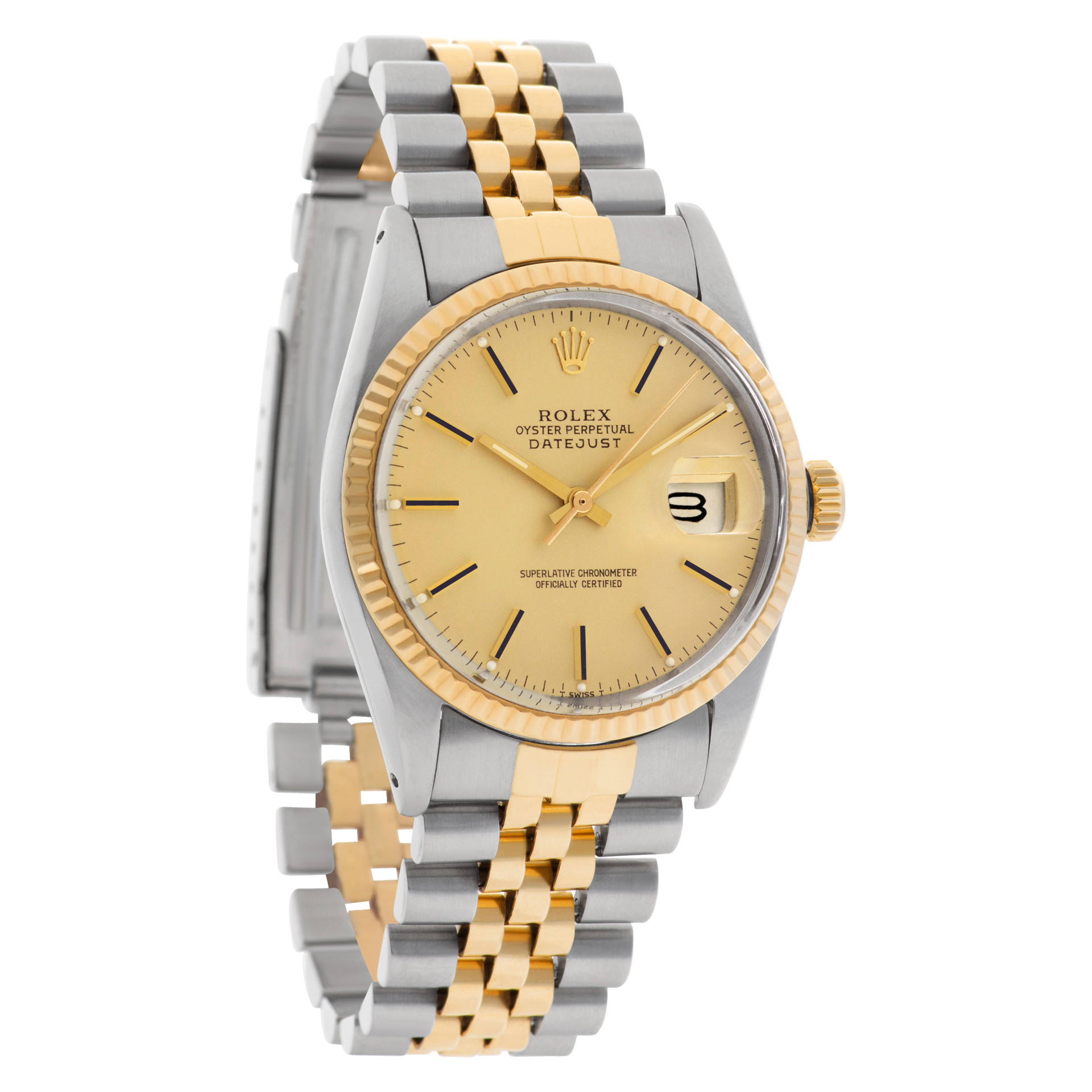Rolex 16013 Datejust Automatic Unisex 14k gold & Stainless Steel Watches Rolex 16013 Datejust Automatic Unisex 14k gold & Stainless Steel Watches