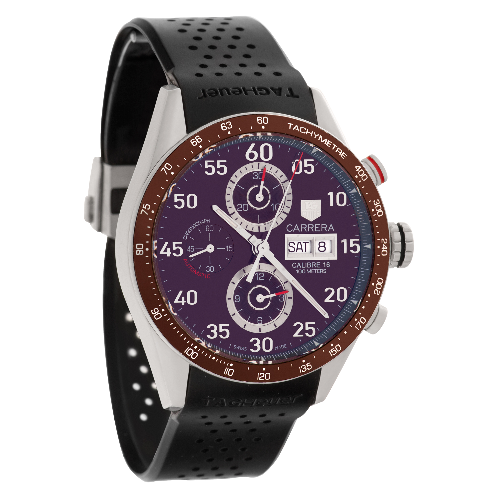 Tag Heuer CV2A12 Carrera Automatic Male Stainless Steel Watches Tag Heuer CV2A12 Carrera Automatic Male Stainless Steel Watches