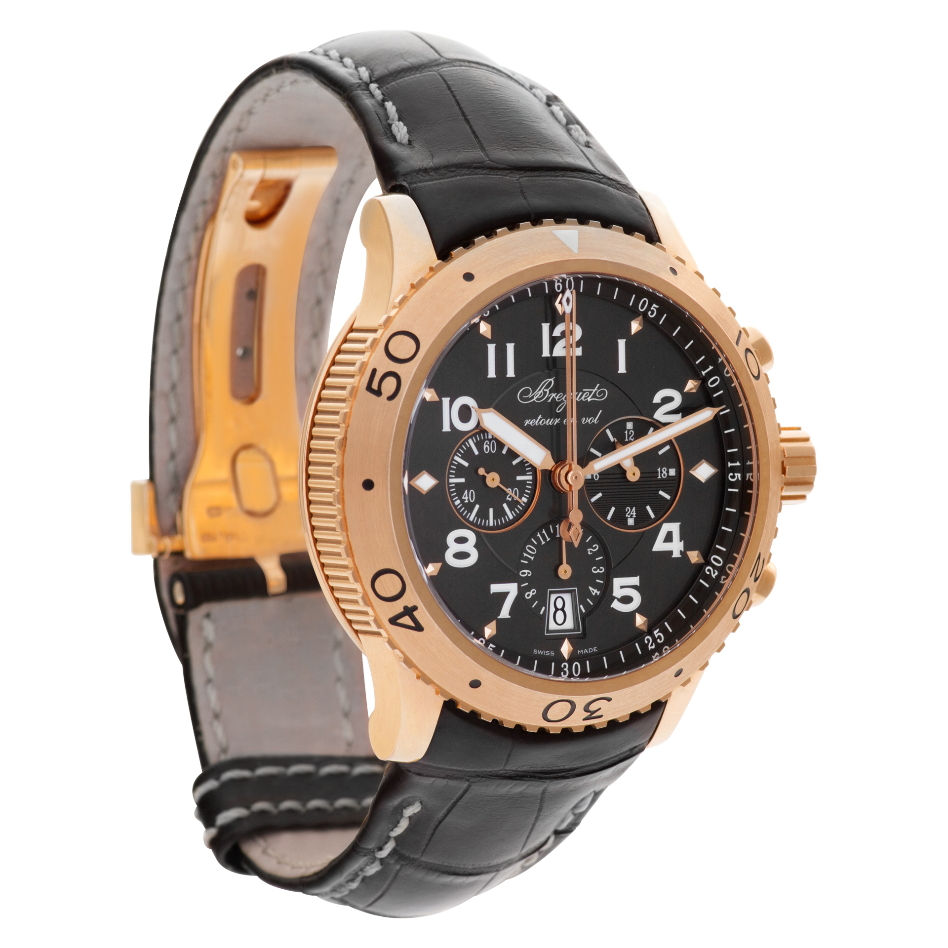 Breguet 3810 Type XXI Automatic Male 18k rose gold Watches Breguet 3810 Type XXI Automatic Male 18k rose gold Watches