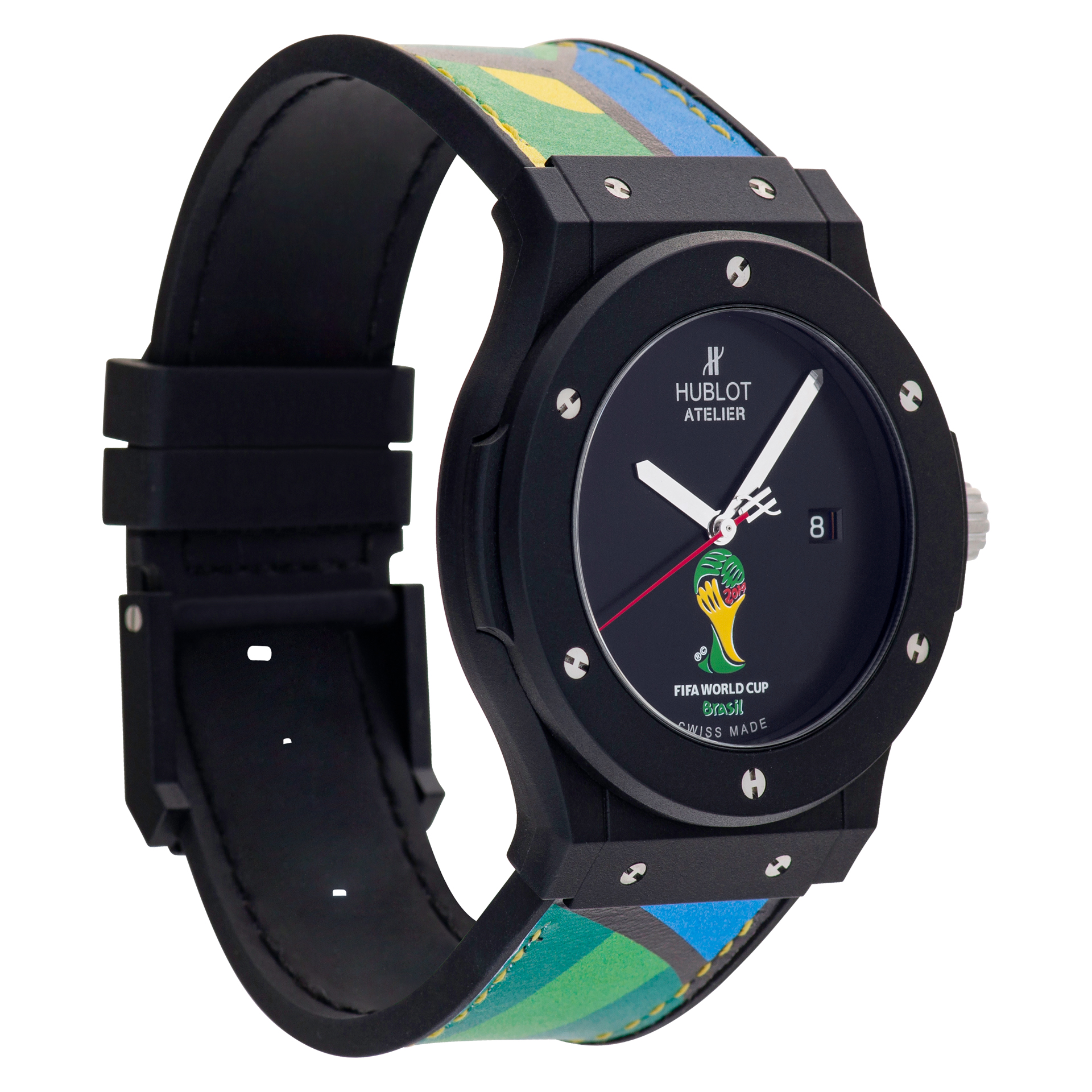 Hublot 500.XI.1100.VR.FIF14 Classic Fusion Quartz Male black composite Watches Hublot 500.XI.1100.VR.FIF14 Classic Fusion Quartz Male black composite Watches