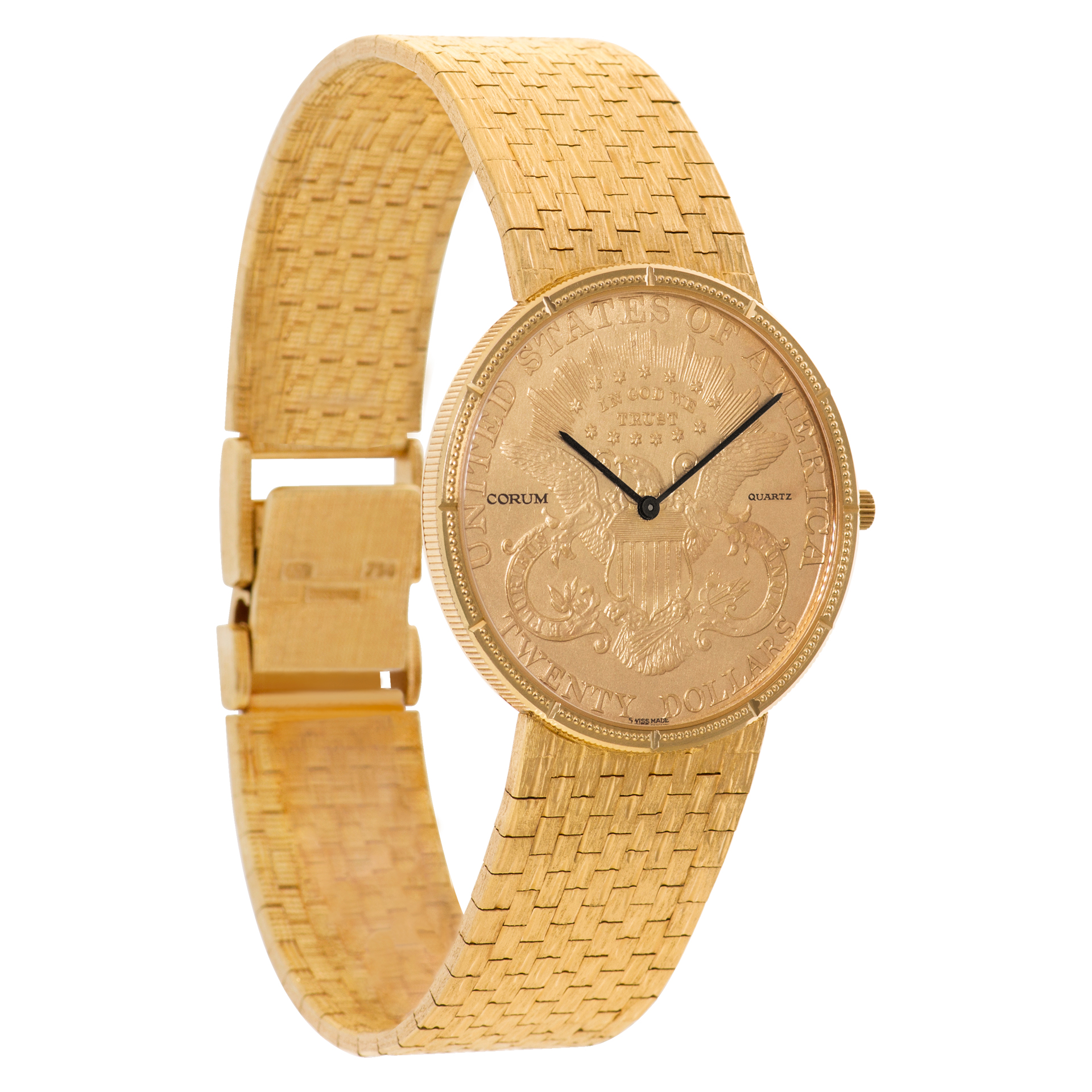 Corum Corum 2878 gold coin Quartz Male 18k yellow gold Watches Corum Corum 2878 gold coin Quartz Male 18k yellow gold Watches