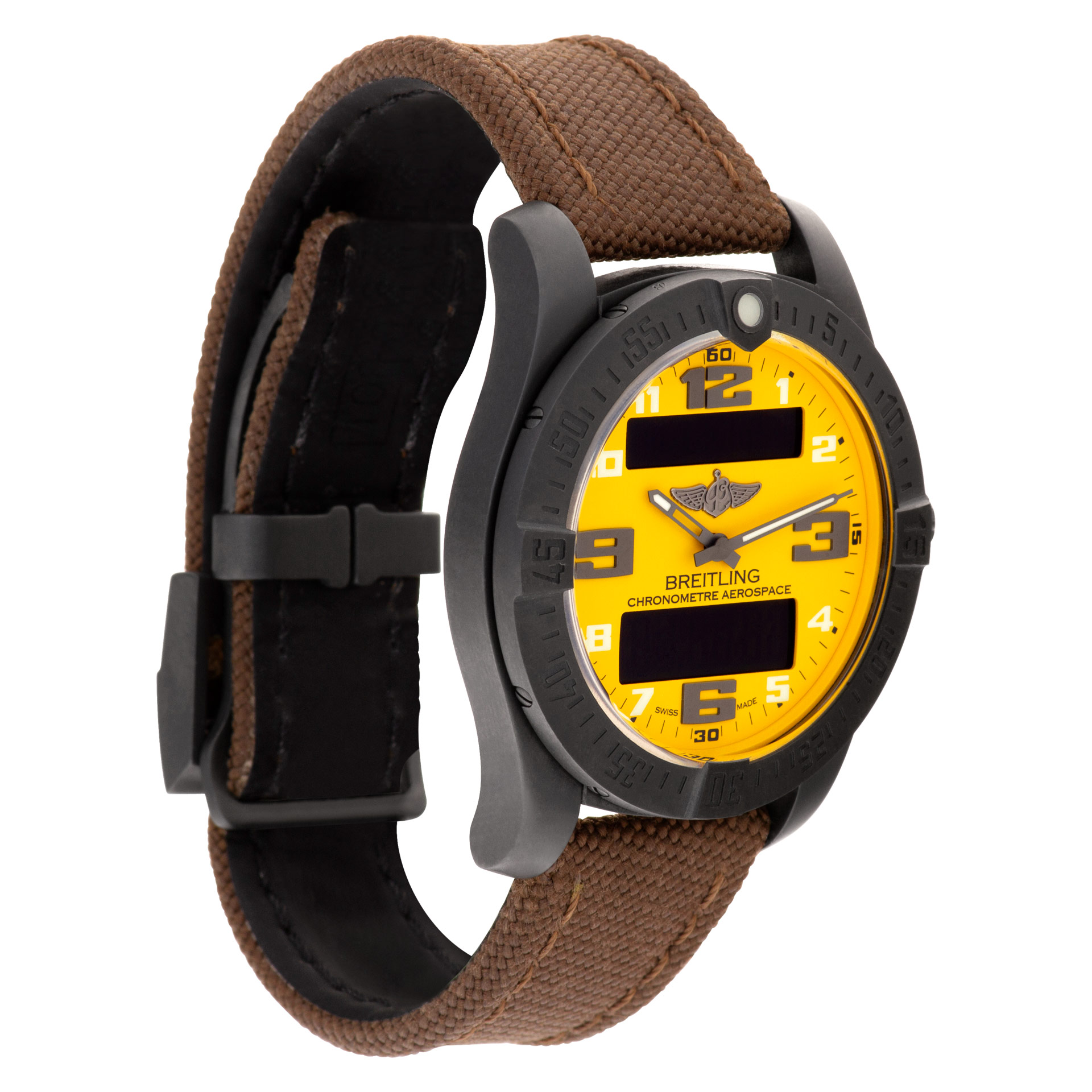 Breitling V79363 Aero Space Quartz Male Black Titanium Watches Breitling V79363 Aero Space Quartz Male Black Titanium Watches