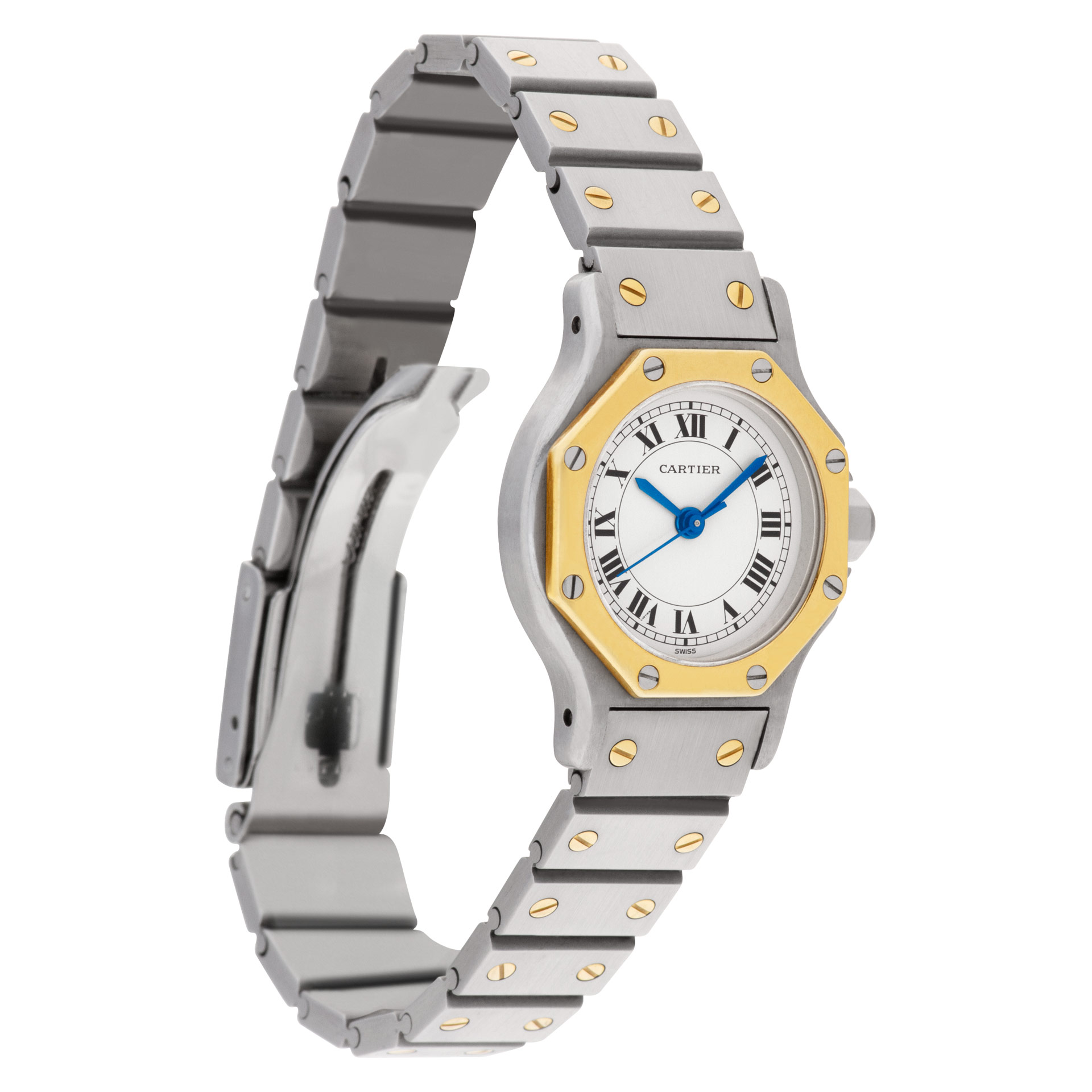 Cartier AC 980gr Santos Automatic Female Stainless Steel Watches Cartier AC 980gr Santos Automatic Female Stainless Steel Watches