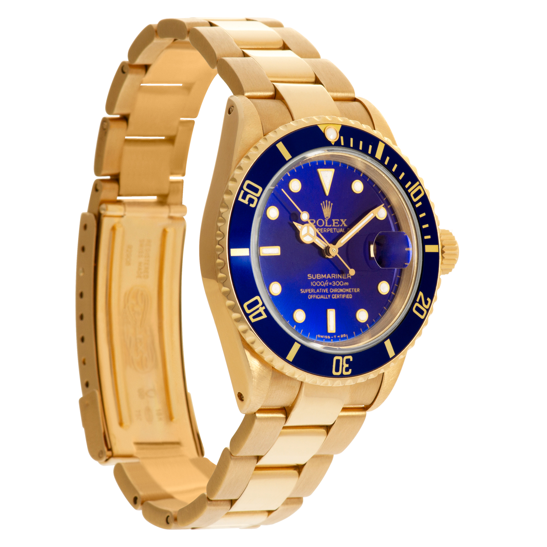 Rolex 16618 Submariner Automatic Male 18k yellow gold Watches Rolex 16618 Submariner Automatic Male 18k yellow gold Watches