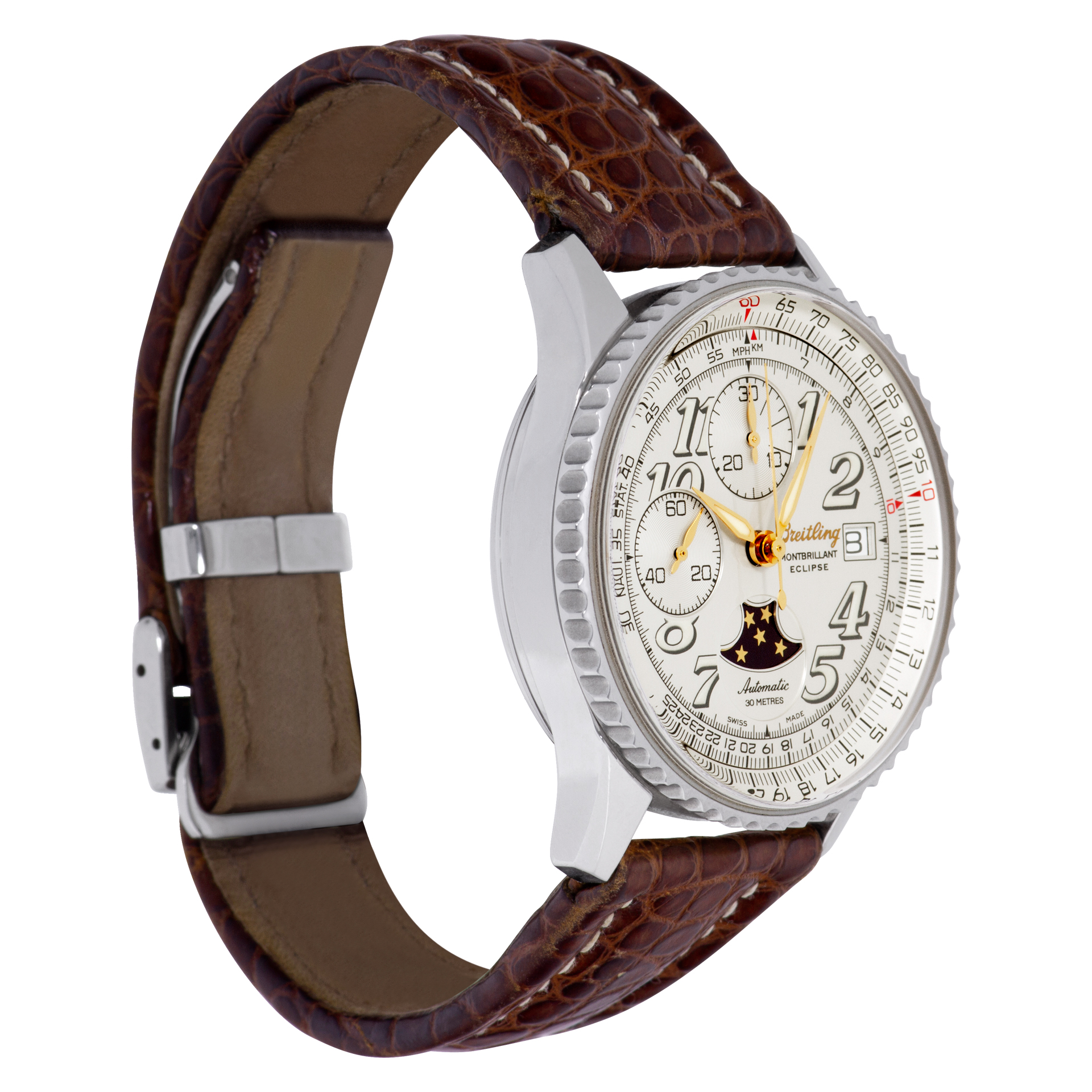 Breitling A43030/G200 Montbrillant Automatic Male Stainless Steel Watches Breitling A43030/G200 Montbrillant Automatic Male Stainless Steel Watches