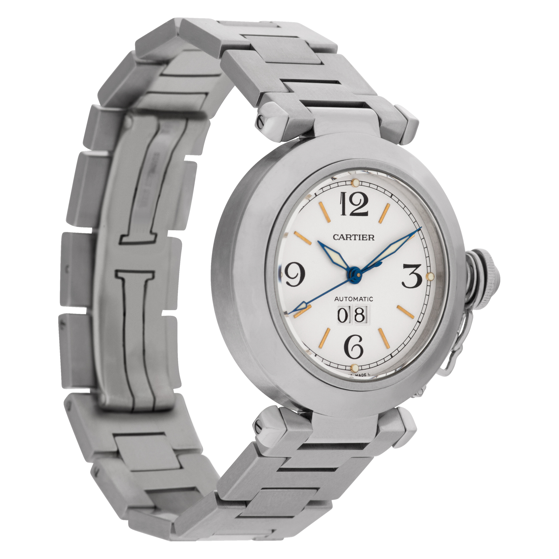 Cartier W31044M7 Pasha Automatic Male Stainless Steel Watches Cartier W31044M7 Pasha Automatic Male Stainless Steel Watches