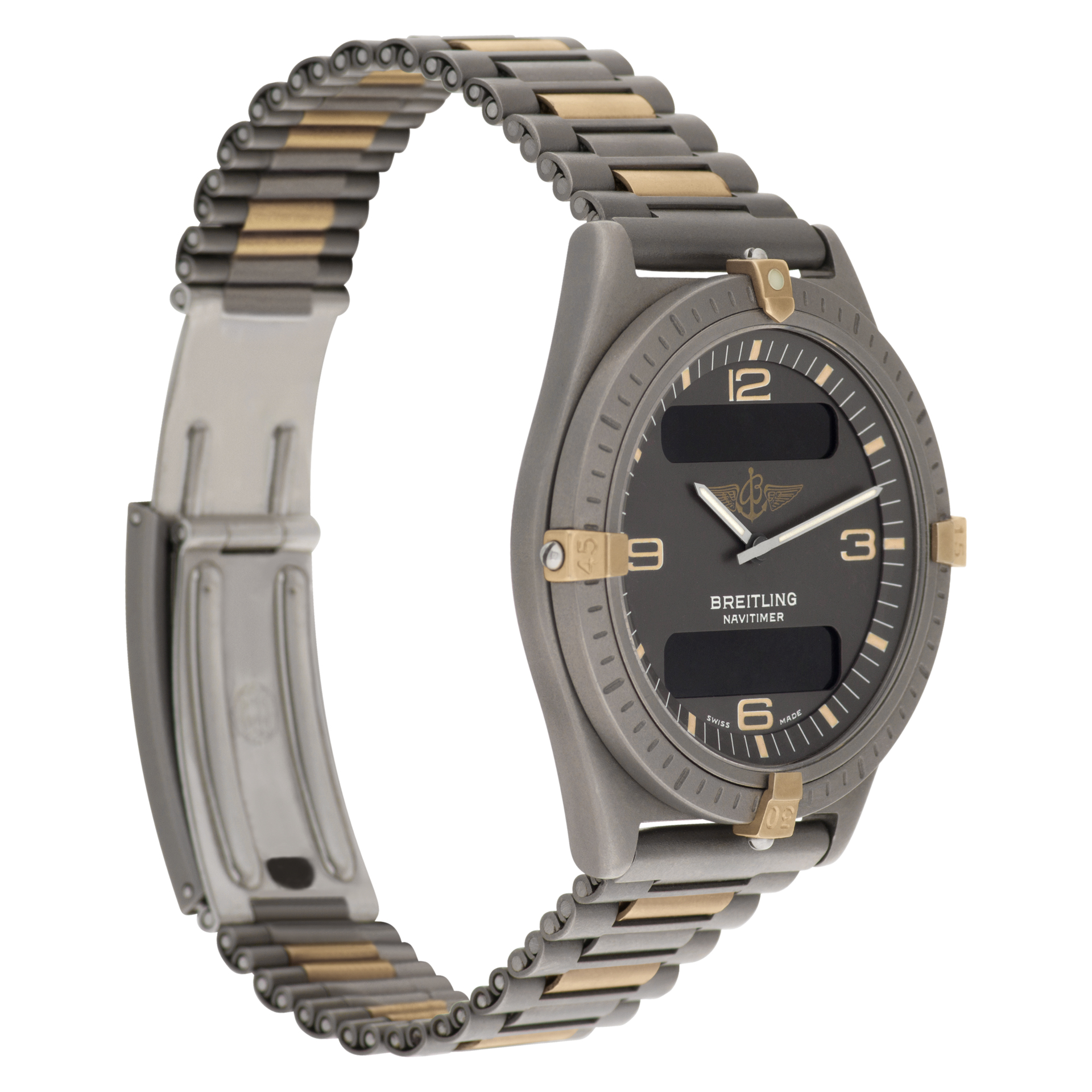 Breitling 80360 Aerospace Quartz Male 18k & Titanium Watches Breitling 80360 Aerospace Quartz Male 18k & Titanium Watches