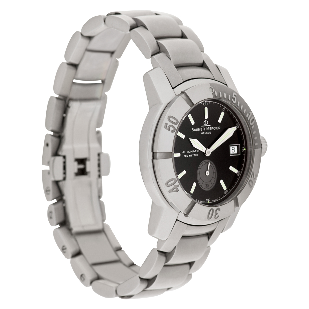 Baume & Mercier 65353 Capeland Automatic Male Stainless Steel Watches Baume & Mercier 65353 Capeland Automatic Male Stainless Steel Watches