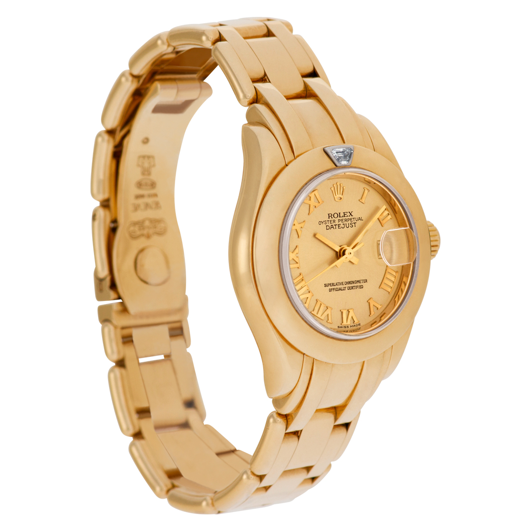 Rolex 80328 Pearlmaster Automatic Female 18k yellow gold Watches Rolex 80328 Pearlmaster Automatic Female 18k yellow gold Watches