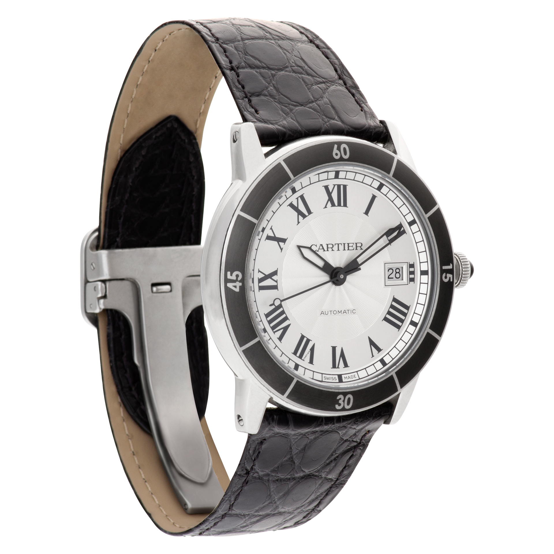 Cartier WSRN0002 Ronde Croisiere Automatic Male Stainless Steel Watches Cartier WSRN0002 Ronde Croisiere Automatic Male Stainless Steel Watches