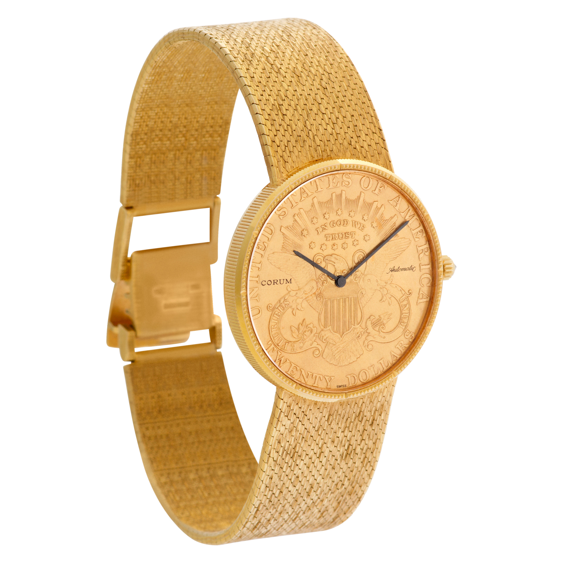 Corum 333137 $20 Coin Automatic Male 18k yellow gold Watches Corum 333137 $20 Coin Automatic Male 18k yellow gold Watches