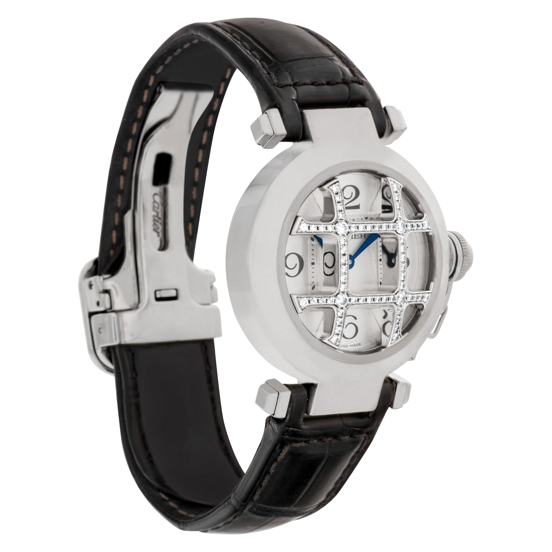 Cartier WJ116156 Pasha Automatic Female 18k White Gold Watches Cartier WJ116156 Pasha Automatic Female 18k White Gold Watches
