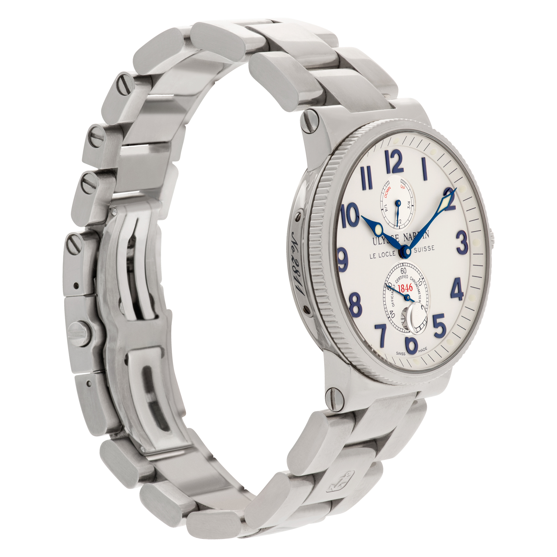 Ulysse Nardin 26366 Maxi Marine Automatic Male Stainless Steel Watches Ulysse Nardin 26366 Maxi Marine Automatic Male Stainless Steel Watches