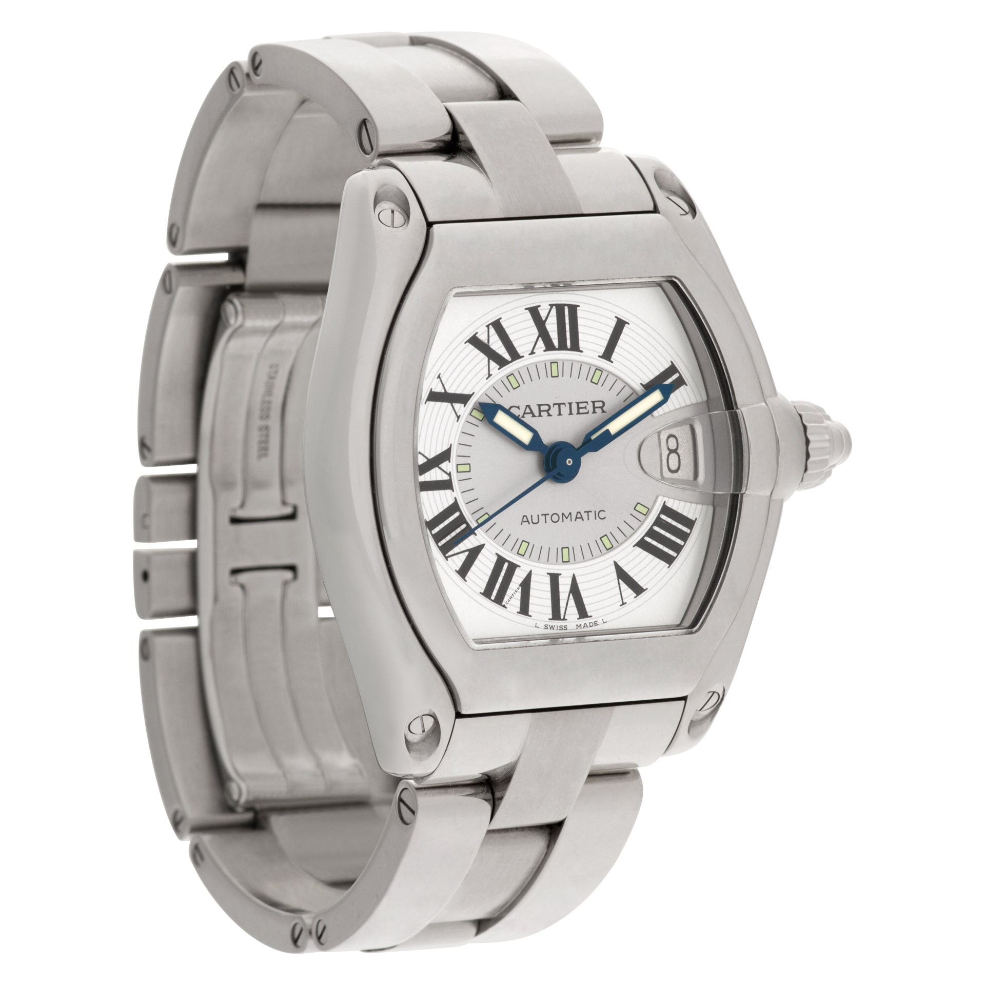 Cartier W62000V3 Roadster Automatic Male Stainless Steel Watches Cartier W62000V3 Roadster Automatic Male Stainless Steel Watches