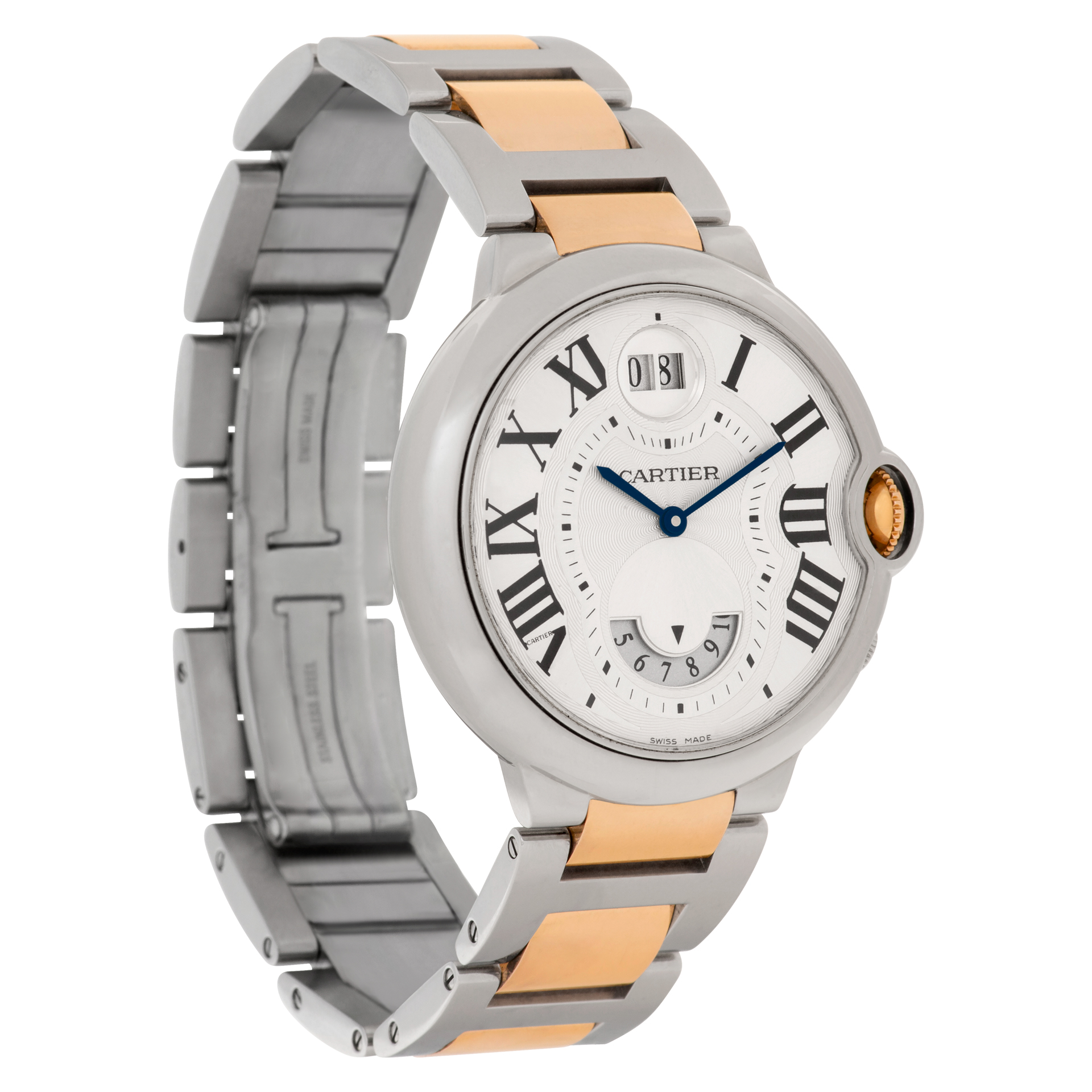 Cartier W6920027 Ballon Bleu Quartz Unisex 18k rose gold & stainless steel Watches Cartier W6920027 Ballon Bleu Quartz Unisex 18k rose gold & stainless steel Watches