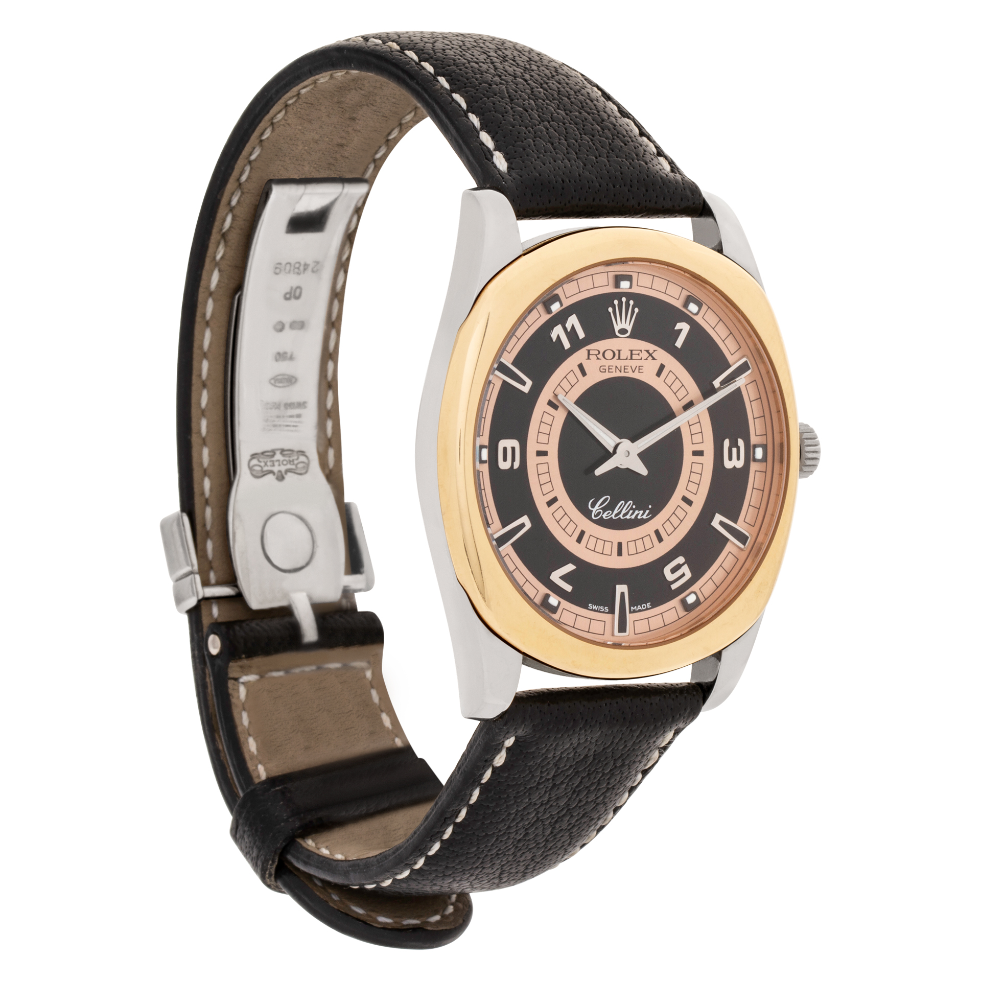 Rolex 4243/9 Cellini Manual Male 18k White and Pink Gold Watches Rolex 4243/9 Cellini Manual Male 18k White and Pink Gold Watches