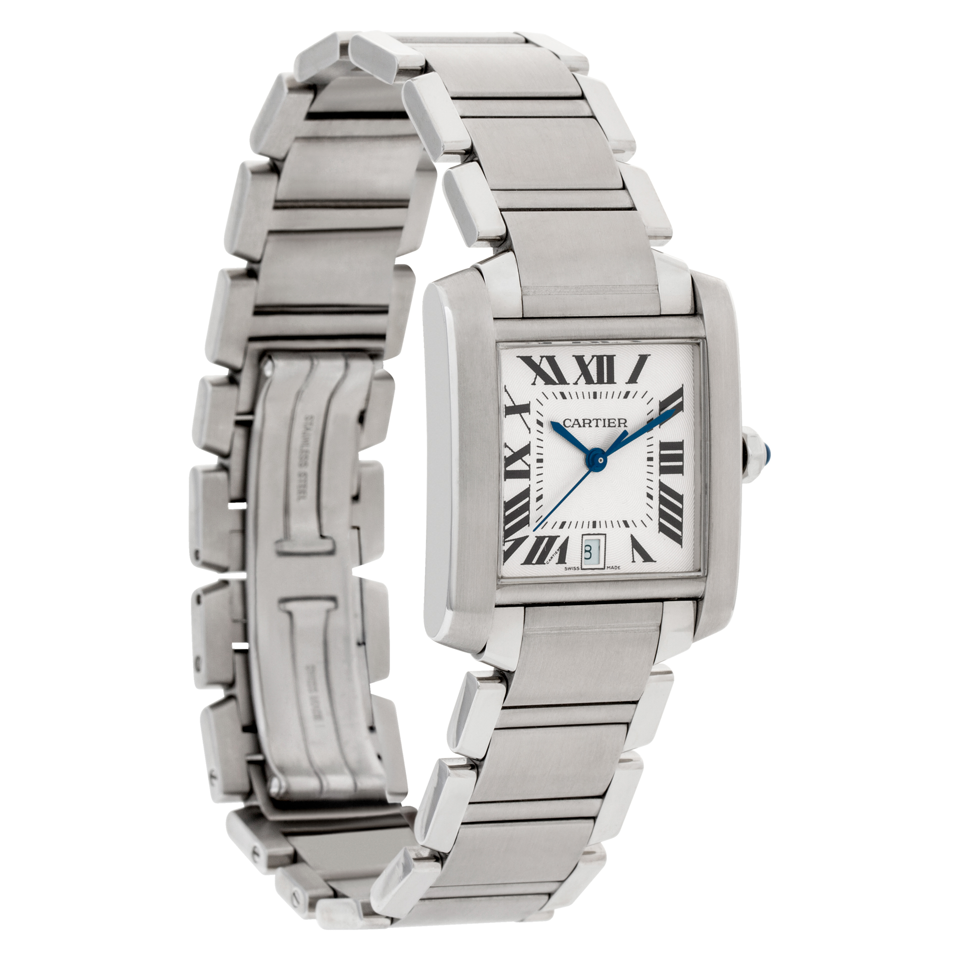 Cartier W51002Q3 Tank Francaise Automatic Unisex Stainless Steel Watches Cartier W51002Q3 Tank Francaise Automatic Unisex Stainless Steel Watches
