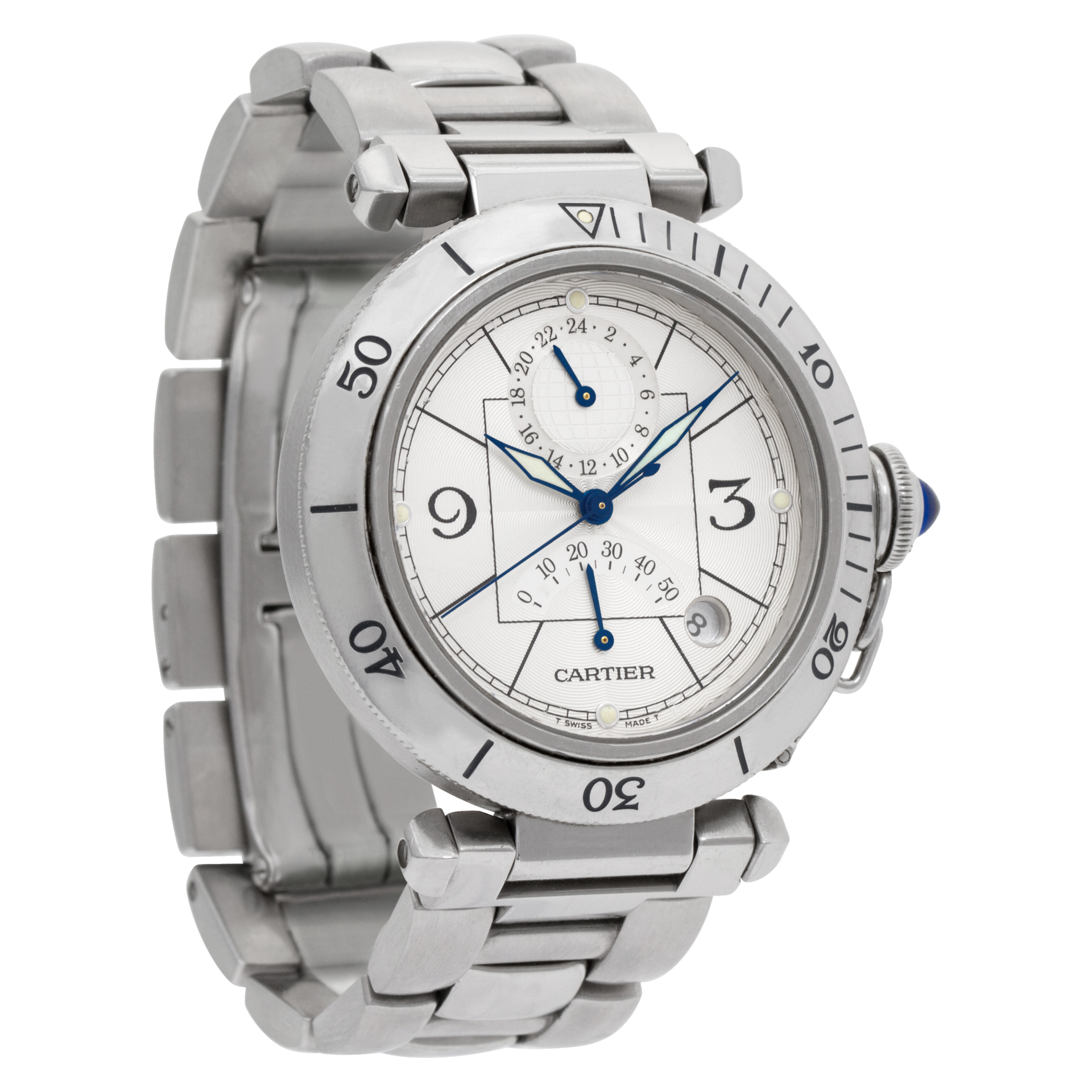 Cartier W31037H3 Pasha Automatic Unisex Stainless Steel Watches Cartier W31037H3 Pasha Automatic Unisex Stainless Steel Watches