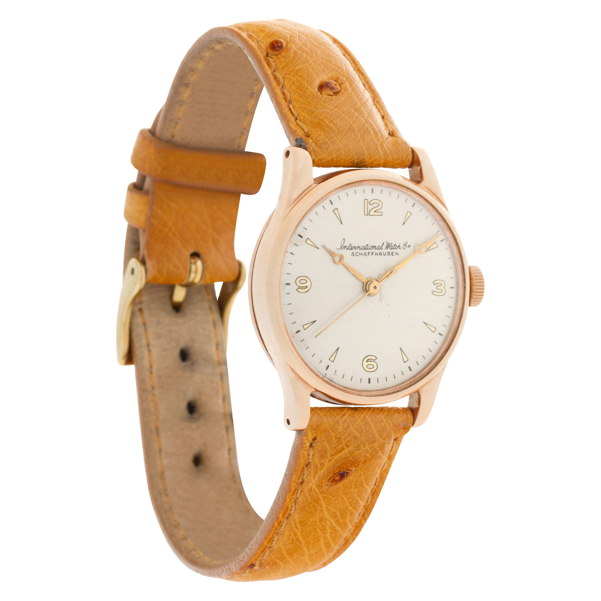 IWC IWC 3519 Manual Female 14k Pink Gold Watches IWC IWC 3519 Manual Female 14k Pink Gold Watches