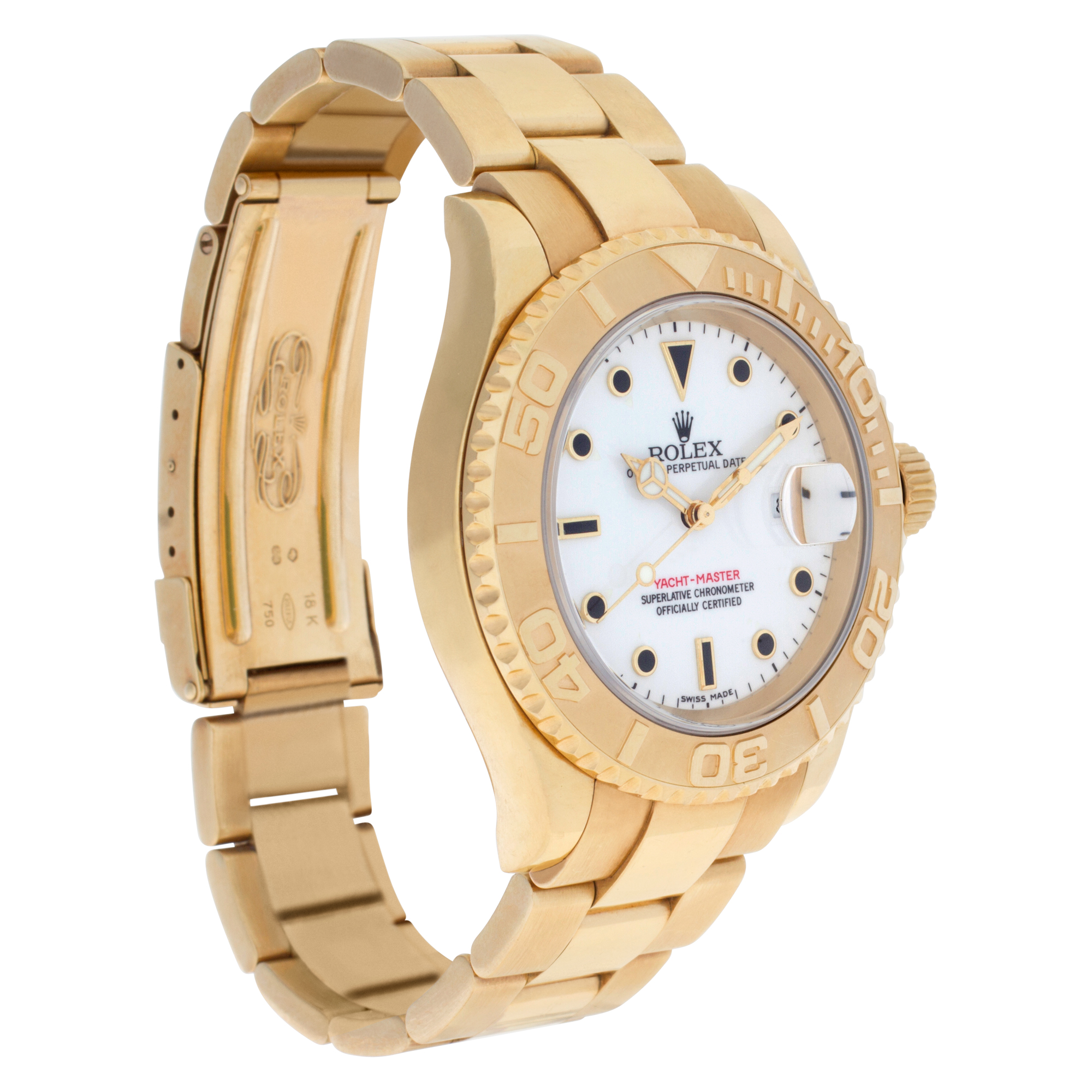 Rolex 16628 Yacht-Master Automatic Male 18k yellow gold Watches Rolex 16628 Yacht-Master Automatic Male 18k yellow gold Watches