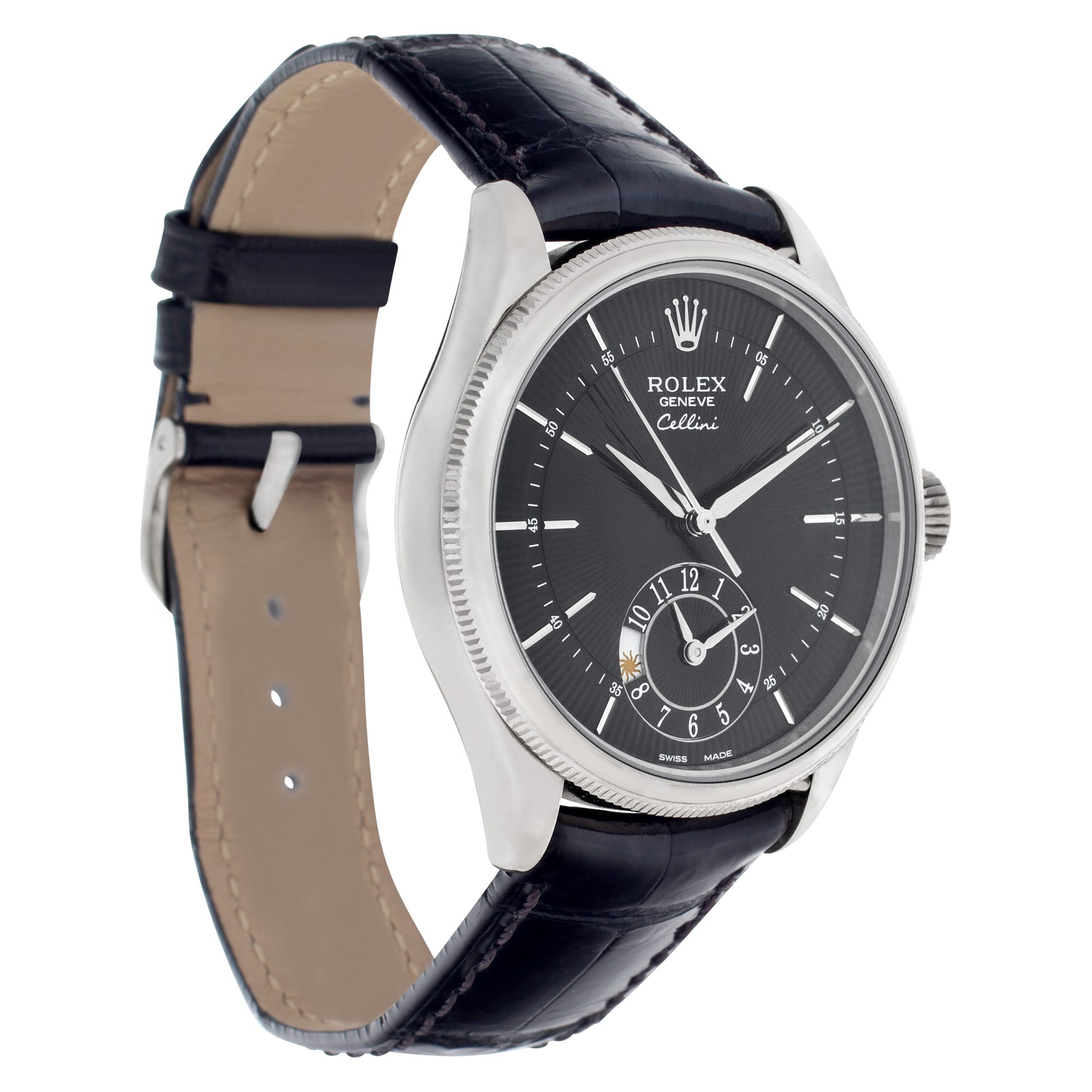 Rolex 50529 Cellini Automatic Male 18k White Gold Watches Rolex 50529 Cellini Automatic Male 18k White Gold Watches