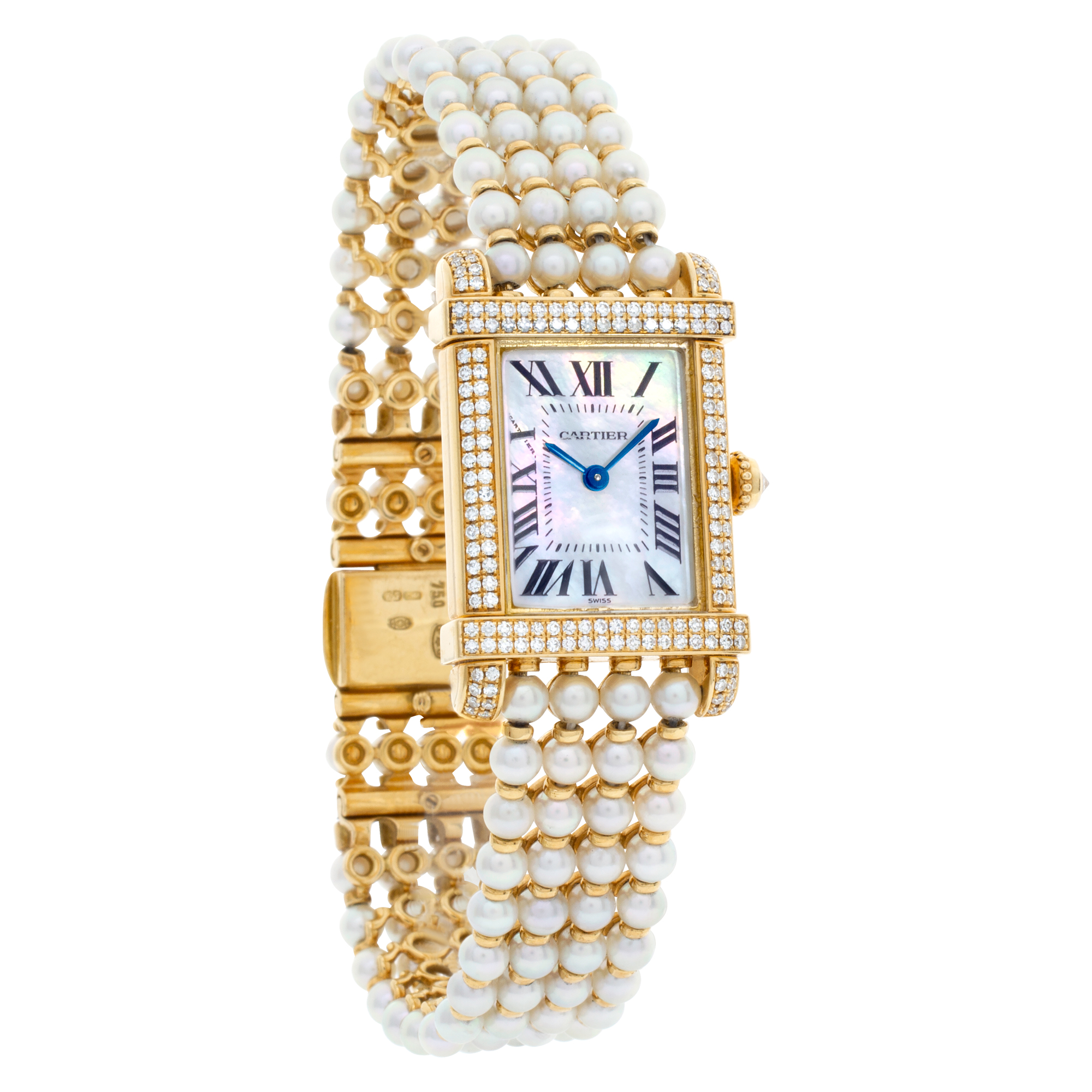 Cartier 2305 Tank Chinoise Quartz Female 18k yellow gold Watches Cartier 2305 Tank Chinoise Quartz Female 18k yellow gold Watches