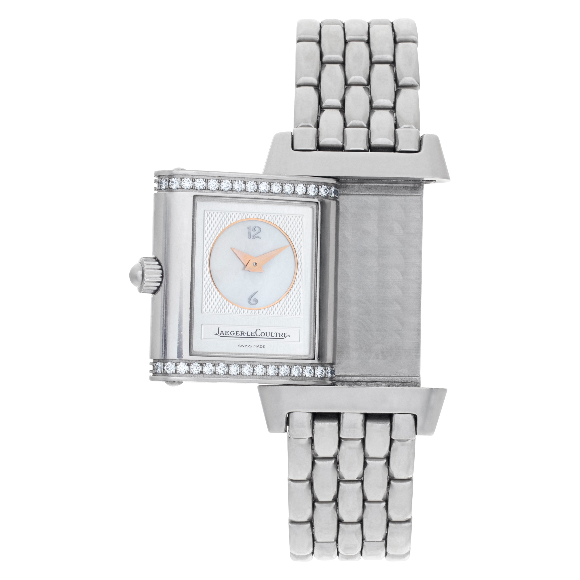 Jaeger LeCoultre 266.8.11 Reverso Duetto Duo Manual Female Stainless Steel Watches Jaeger LeCoultre 266.8.11 Reverso Duetto Duo Manual Female Stainless Steel Watches