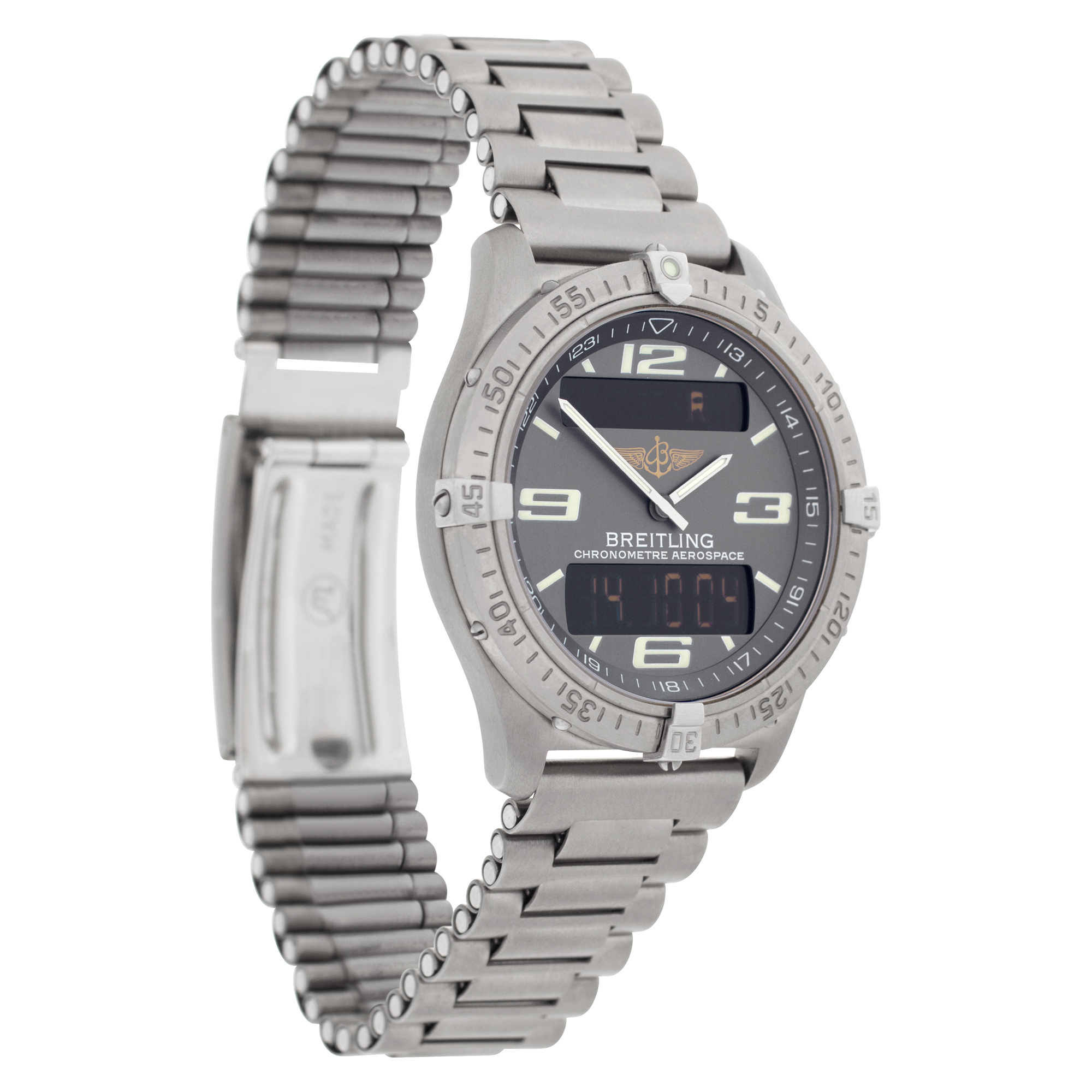 Breitling E7536Z Aerospace Quartz Male Titanium Watches Breitling E7536Z Aerospace Quartz Male Titanium Watches