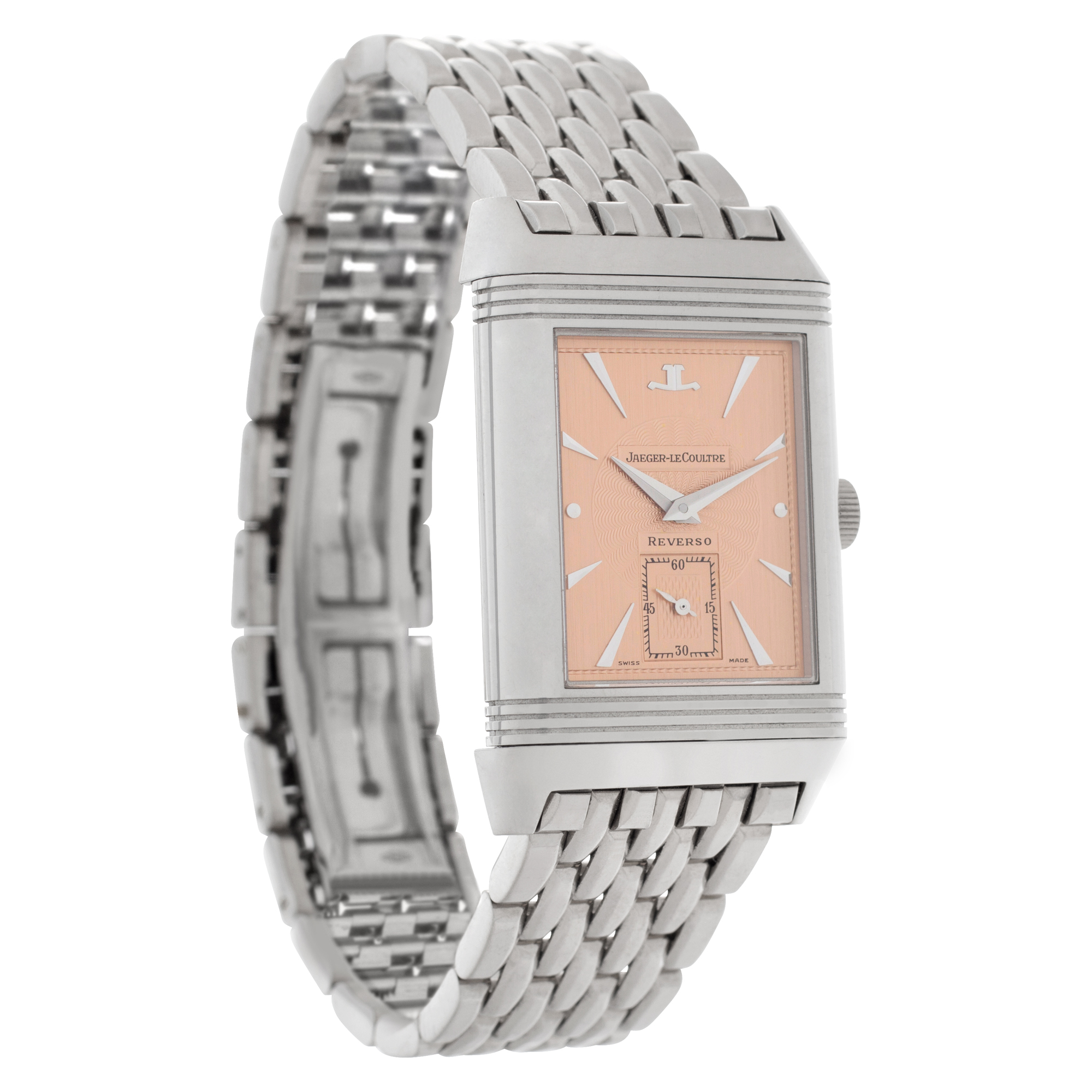 Jaeger LeCoultre 270.3.62 Reverso Manual Male 18k White Gold Watches Jaeger LeCoultre 270.3.62 Reverso Manual Male 18k White Gold Watches