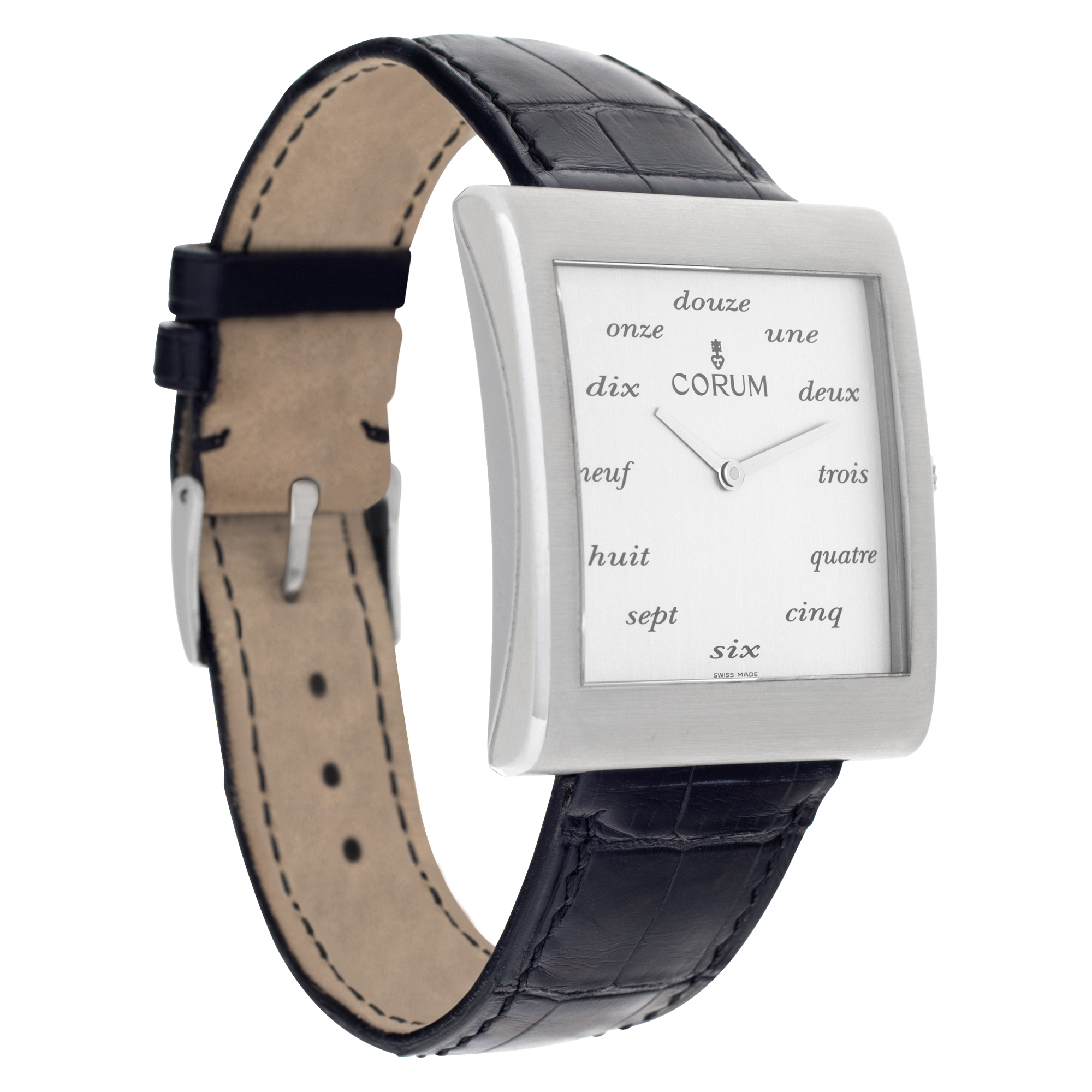 Corum 157.181.20 Buckingham Manual Male Stainless Steel Watches Corum 157.181.20 Buckingham Manual Male Stainless Steel Watches