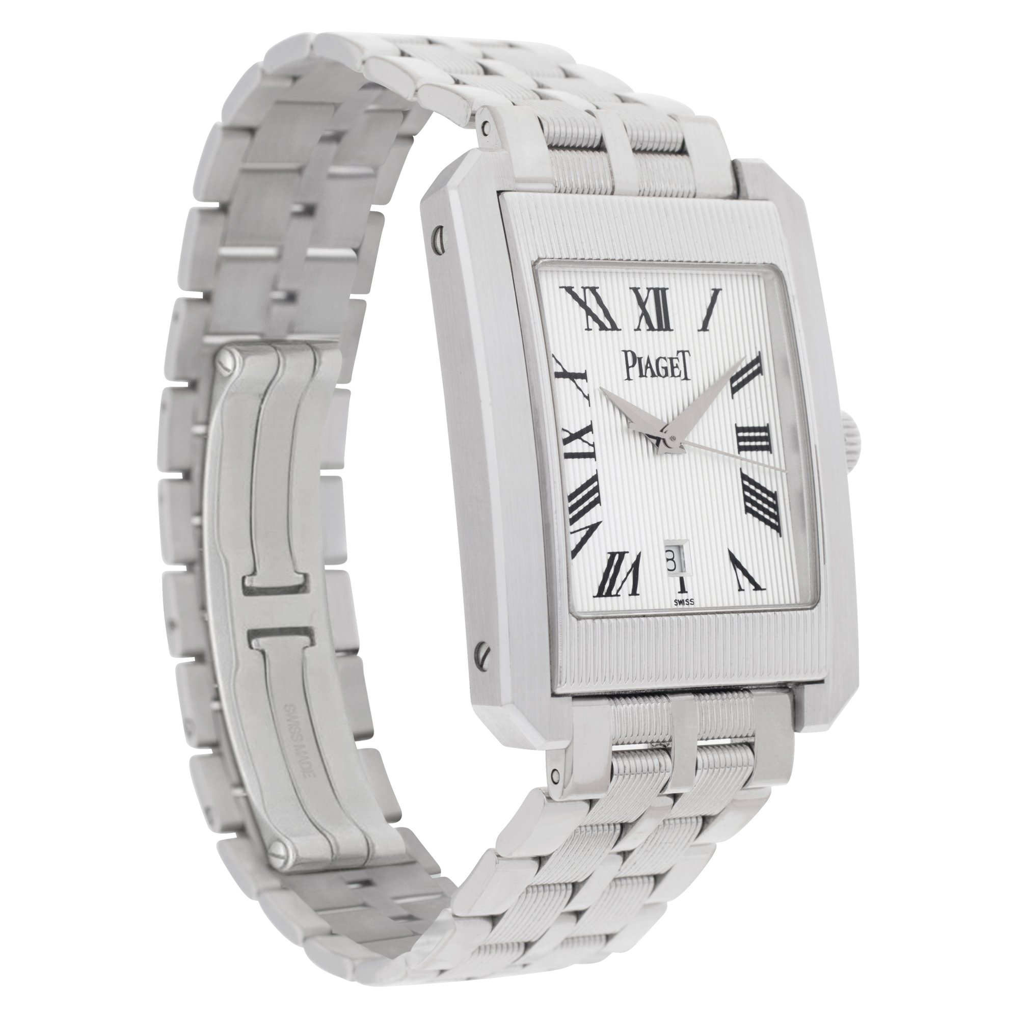Piaget 26100 Protocol Automatic Male 18k White Gold Watches Piaget 26100 Protocol Automatic Male 18k White Gold Watches