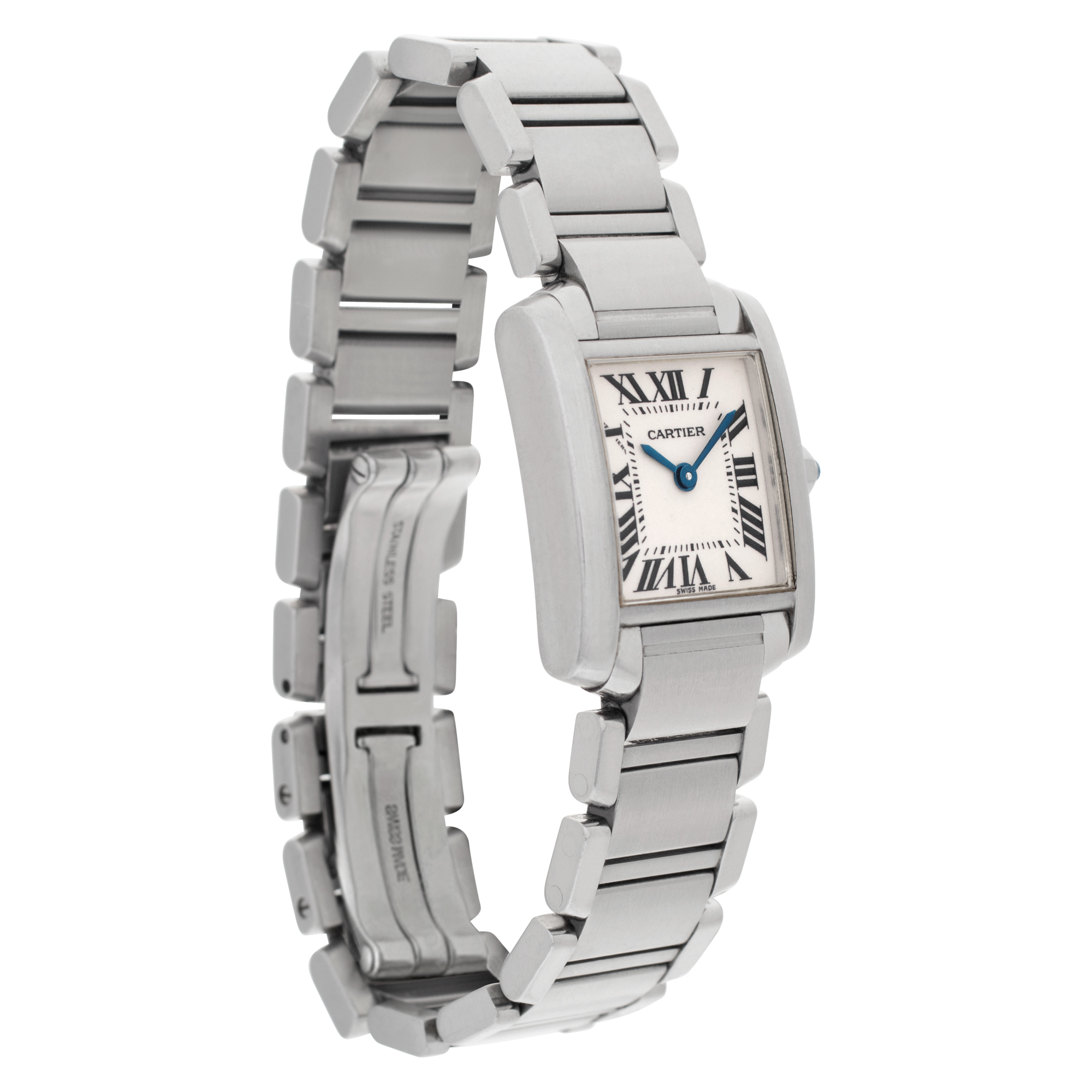 Cartier W51008q3 Tank Francaise Quartz Female Stainless Steel Watches Cartier W51008q3 Tank Francaise Quartz Female Stainless Steel Watches