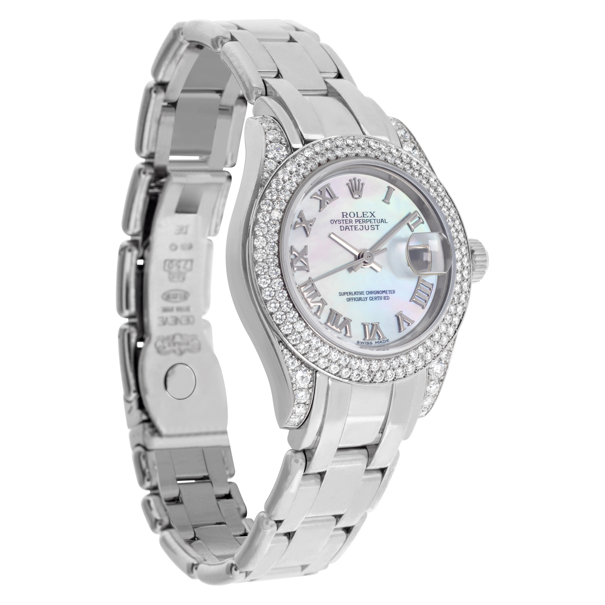 Rolex 80959 Pearlmaster Automatic Female 18k White Gold Watches Rolex 80959 Pearlmaster Automatic Female 18k White Gold Watches