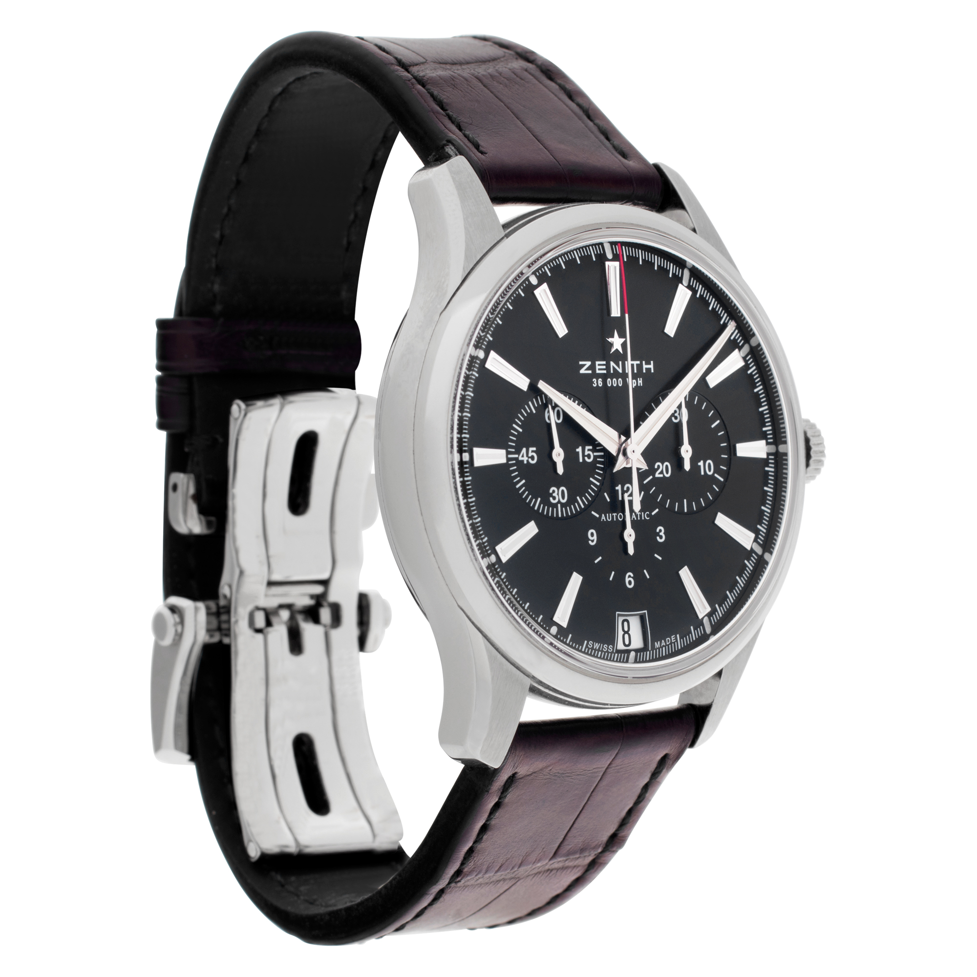 Zenith 03.2110.400/22.C493 El Primero Automatic Male Stainless Steel Watches Zenith 03.2110.400/22.C493 El Primero Automatic Male Stainless Steel Watches