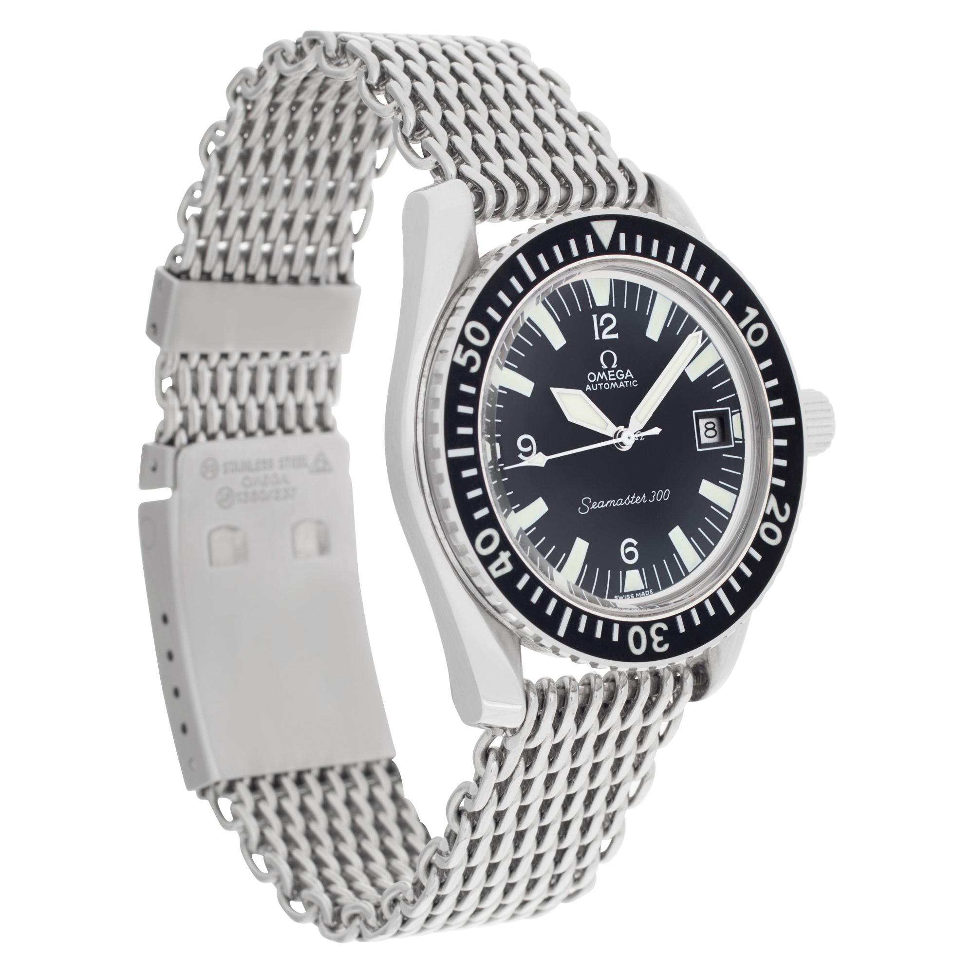 Omega 166.0324 Seamaster Automatic Male Stainless Steel Watches Omega 166.0324 Seamaster Automatic Male Stainless Steel Watches