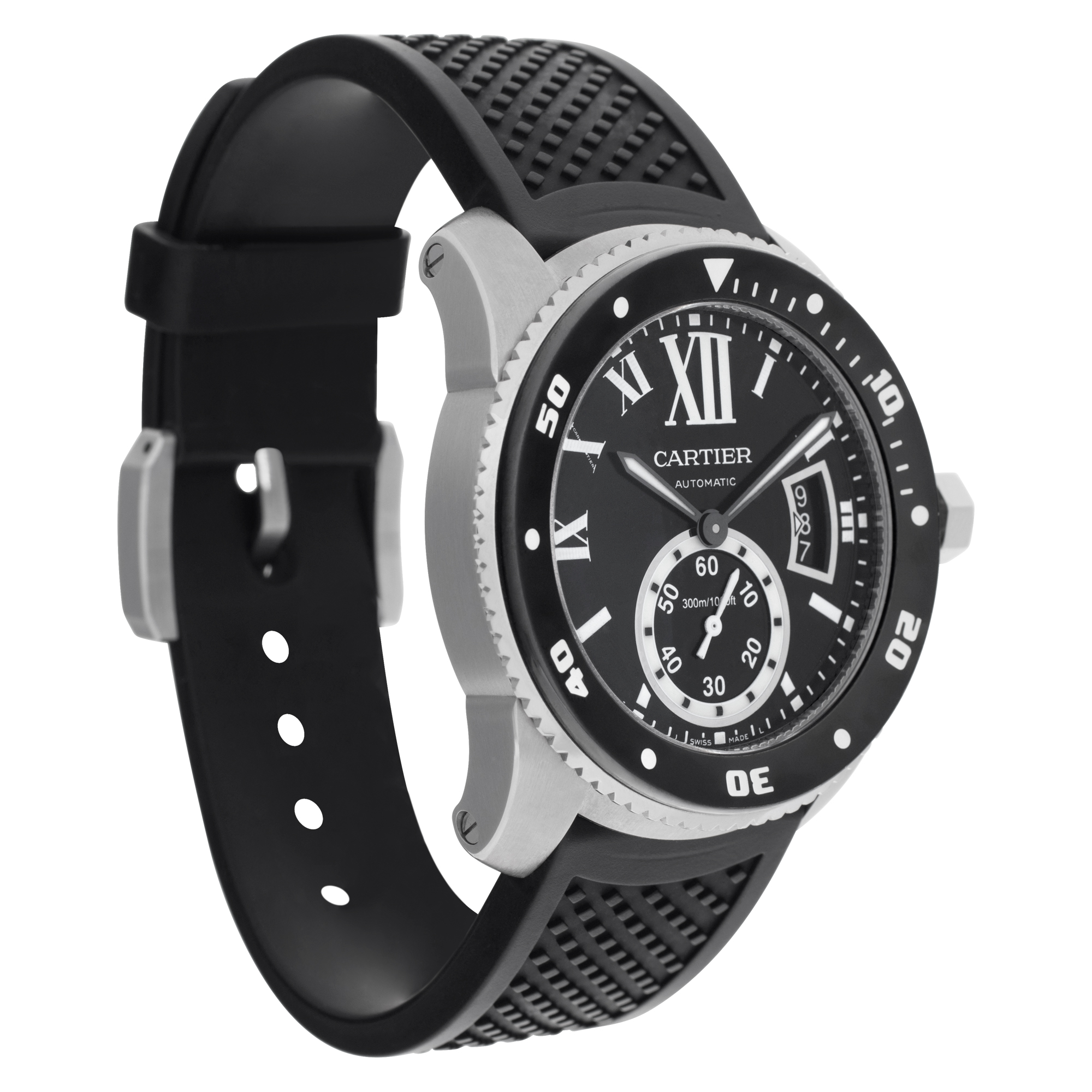 Cartier W7100056 Calibre Automatic Male Stainless Steel Watches Cartier W7100056 Calibre Automatic Male Stainless Steel Watches