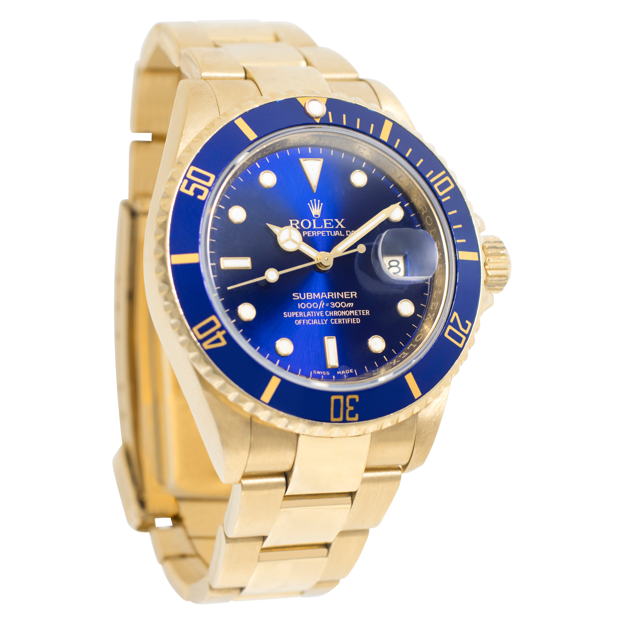 Rolex 16618 Submariner Automatic Male 18k yellow gold Watches Rolex 16618 Submariner Automatic Male 18k yellow gold Watches