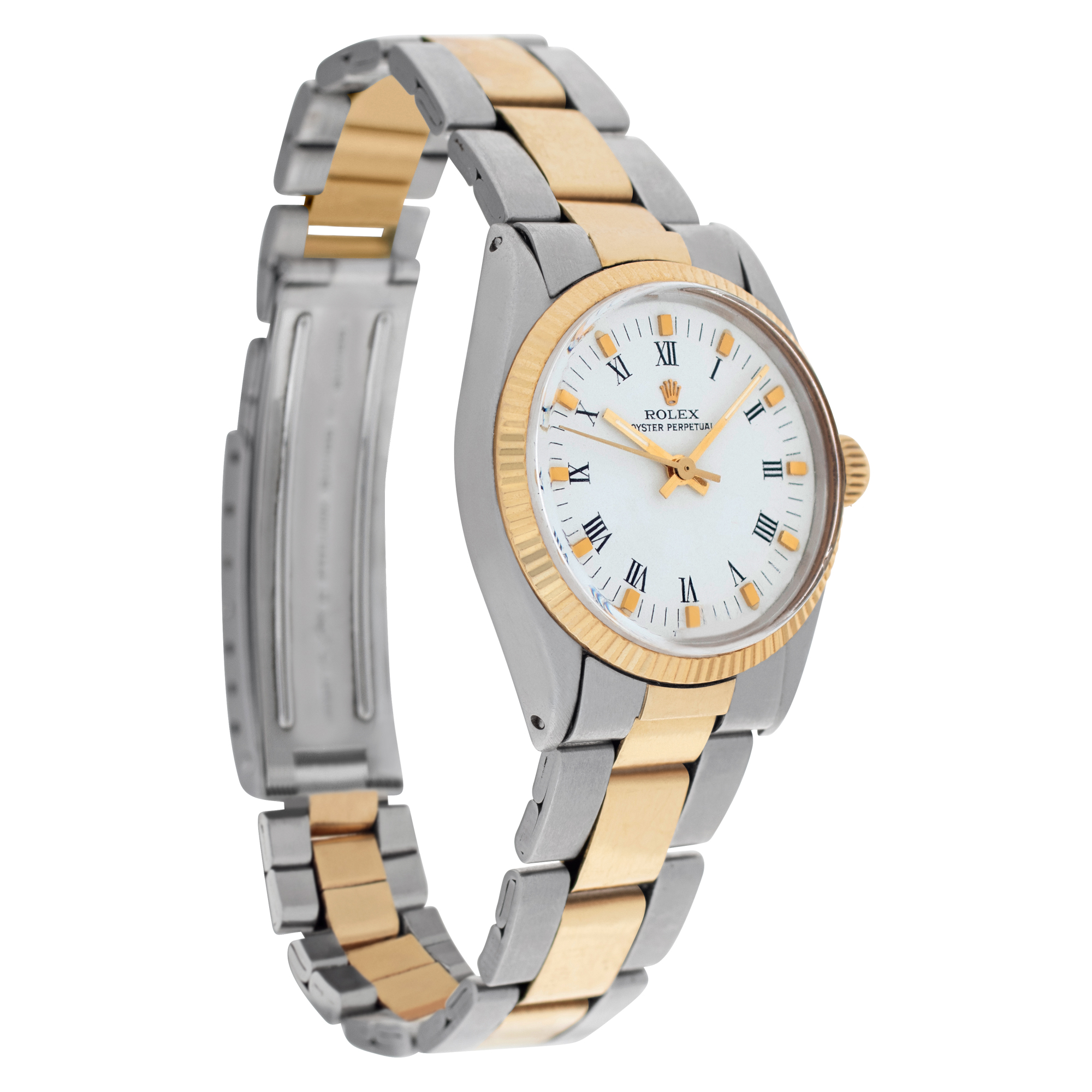 Rolex 6751 Oyster Perpetual Automatic Unisex 14k gold & Stainless Steel Watches Rolex 6751 Oyster Perpetual Automatic Unisex 14k gold & Stainless Steel Watches