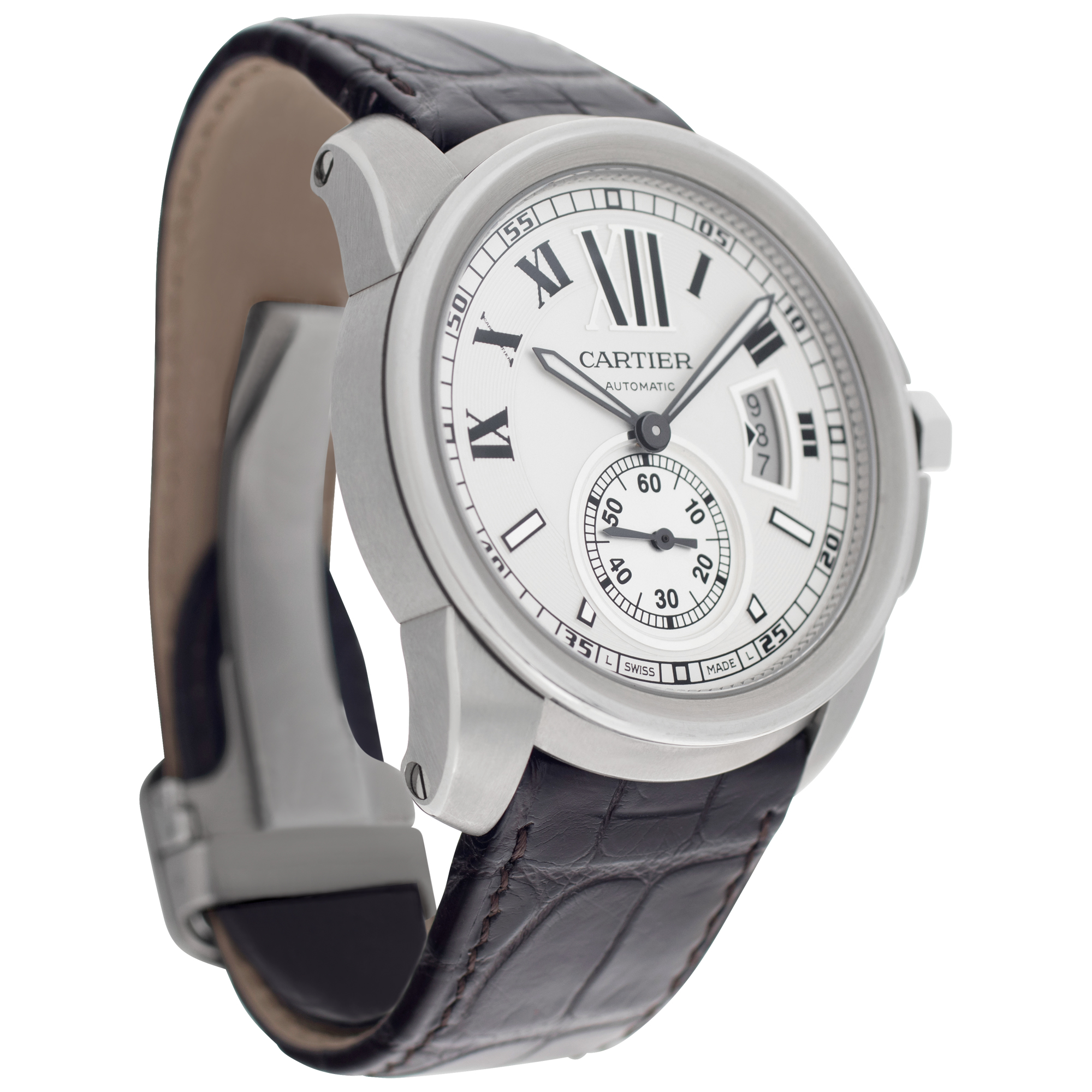 Cartier W7100037 Calibre Automatic Male Stainless Steel Watches Cartier W7100037 Calibre Automatic Male Stainless Steel Watches