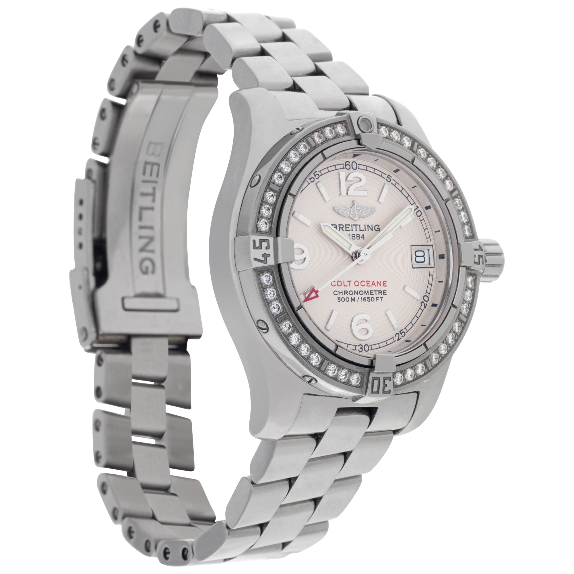 Breitling a77380 Colt Ocean Quartz Female Stainless Steel Watches Breitling a77380 Colt Ocean Quartz Female Stainless Steel Watches