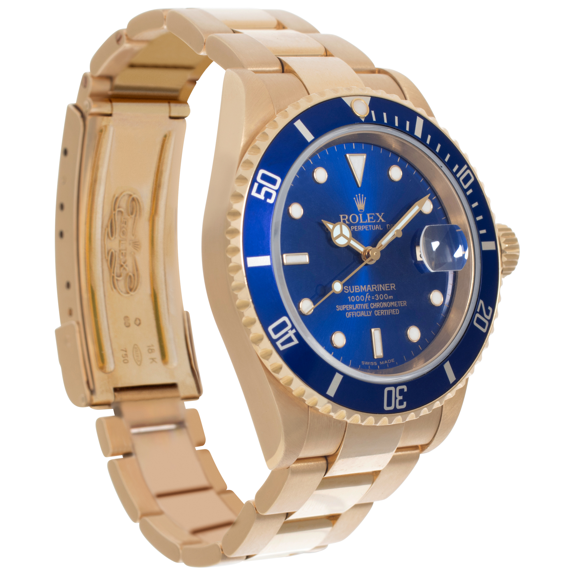 Rolex 16618 Submariner Automatic Male 18k yellow gold Watches Rolex 16618 Submariner Automatic Male 18k yellow gold Watches