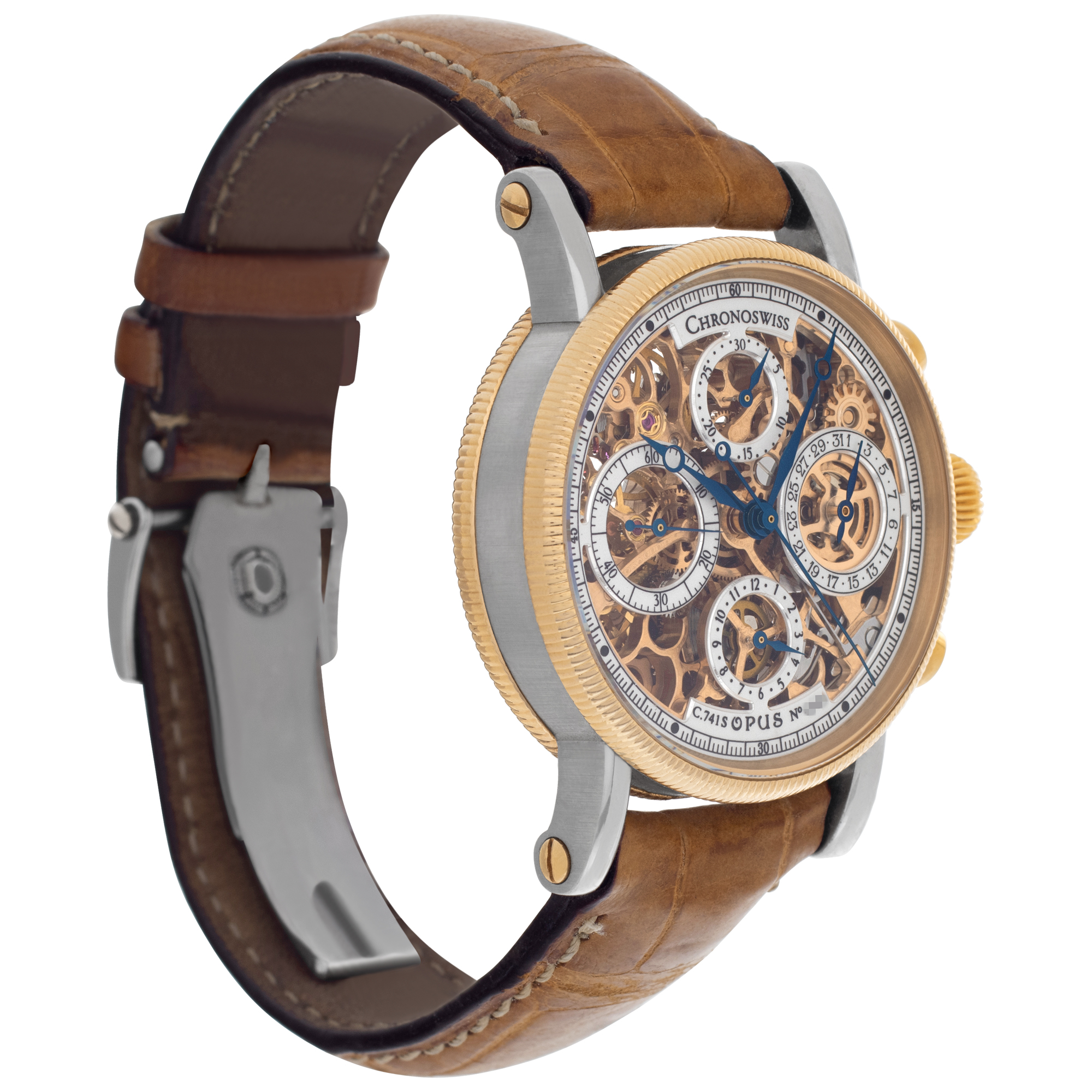 Chronoswiss CH 4433 Opus Automatic Male 18k gold & Stainless Steel Watches Chronoswiss CH 4433 Opus Automatic Male 18k gold & Stainless Steel Watches
