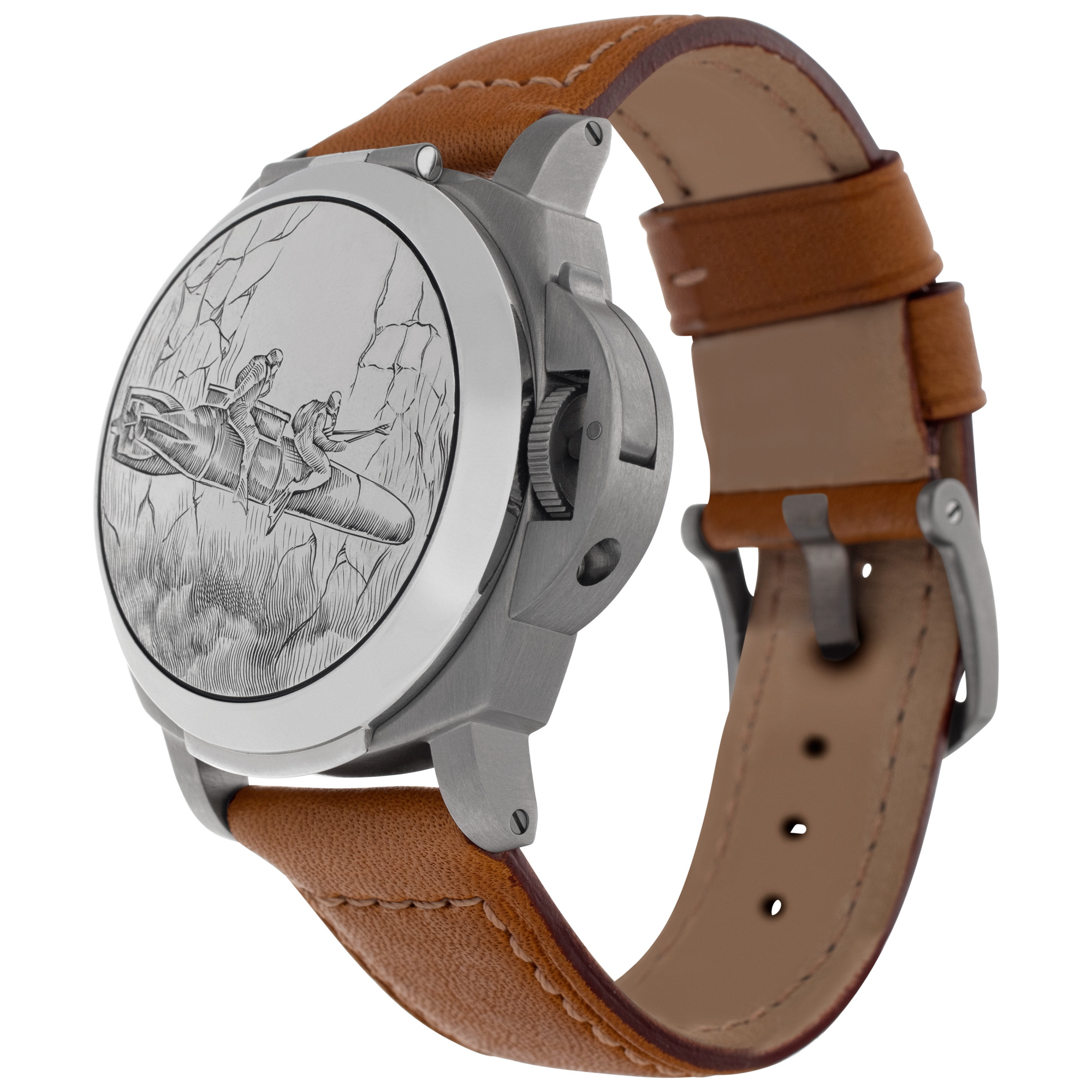 Panerai PAM76 Luminor Automatic Male Stainless Steel Watches Panerai PAM76 Luminor Automatic Male Stainless Steel Watches