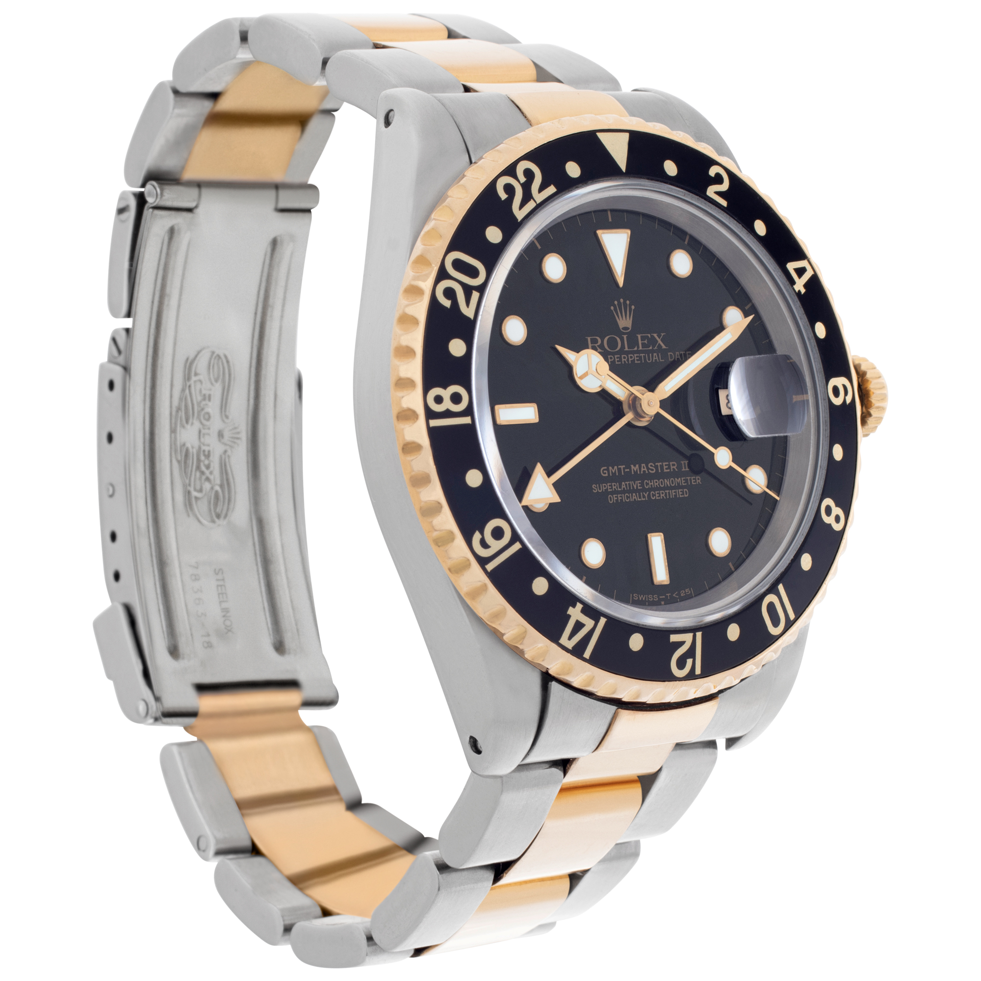 Rolex 16713 GMT-Master II Automatic Male 18k gold & Stainless Steel Watches Rolex 16713 GMT-Master II Automatic Male 18k gold & Stainless Steel Watches