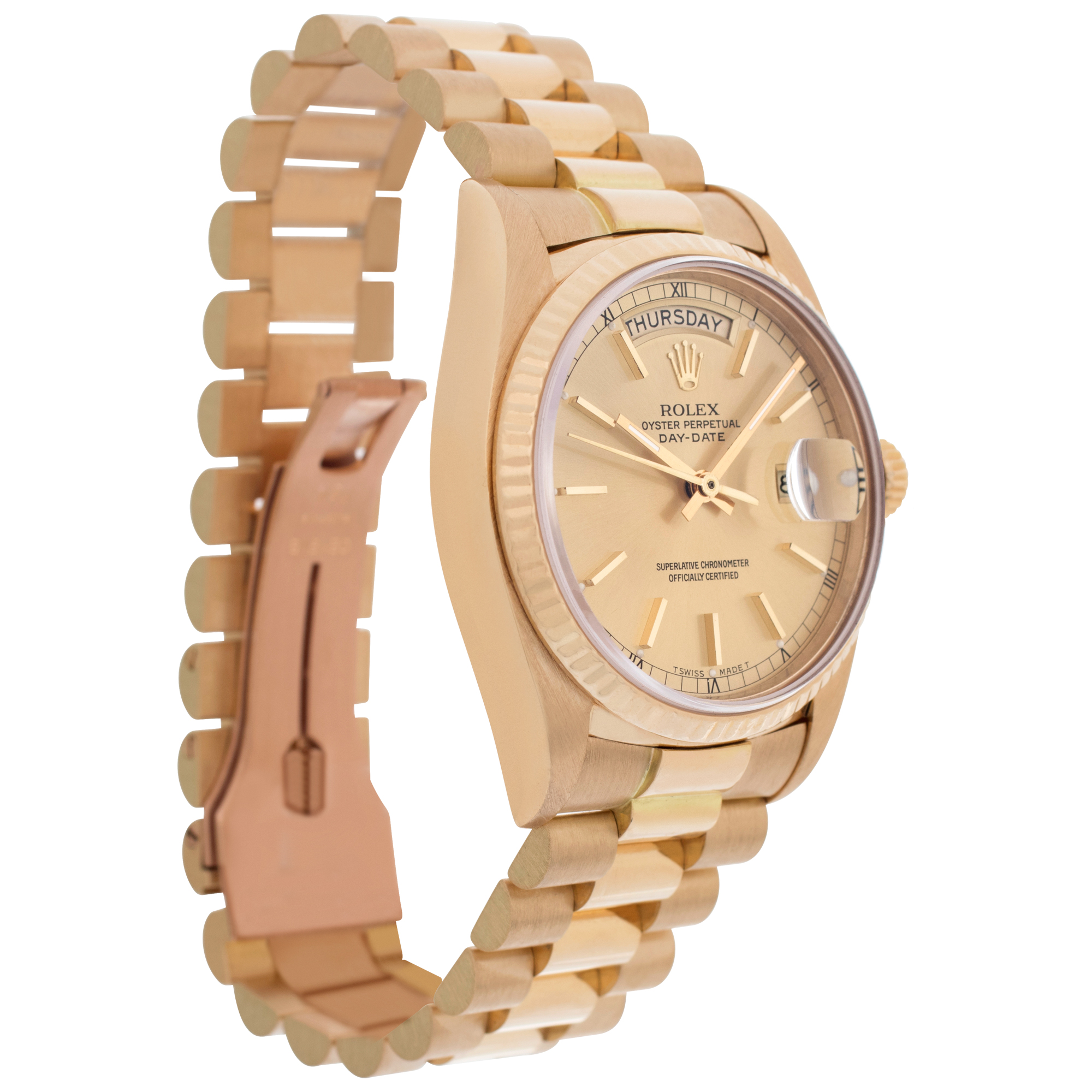 Rolex 18038 Day-Date Automatic Male 18k Yellow Gold Watches Rolex 18038 Day-Date Automatic Male 18k Yellow Gold Watches