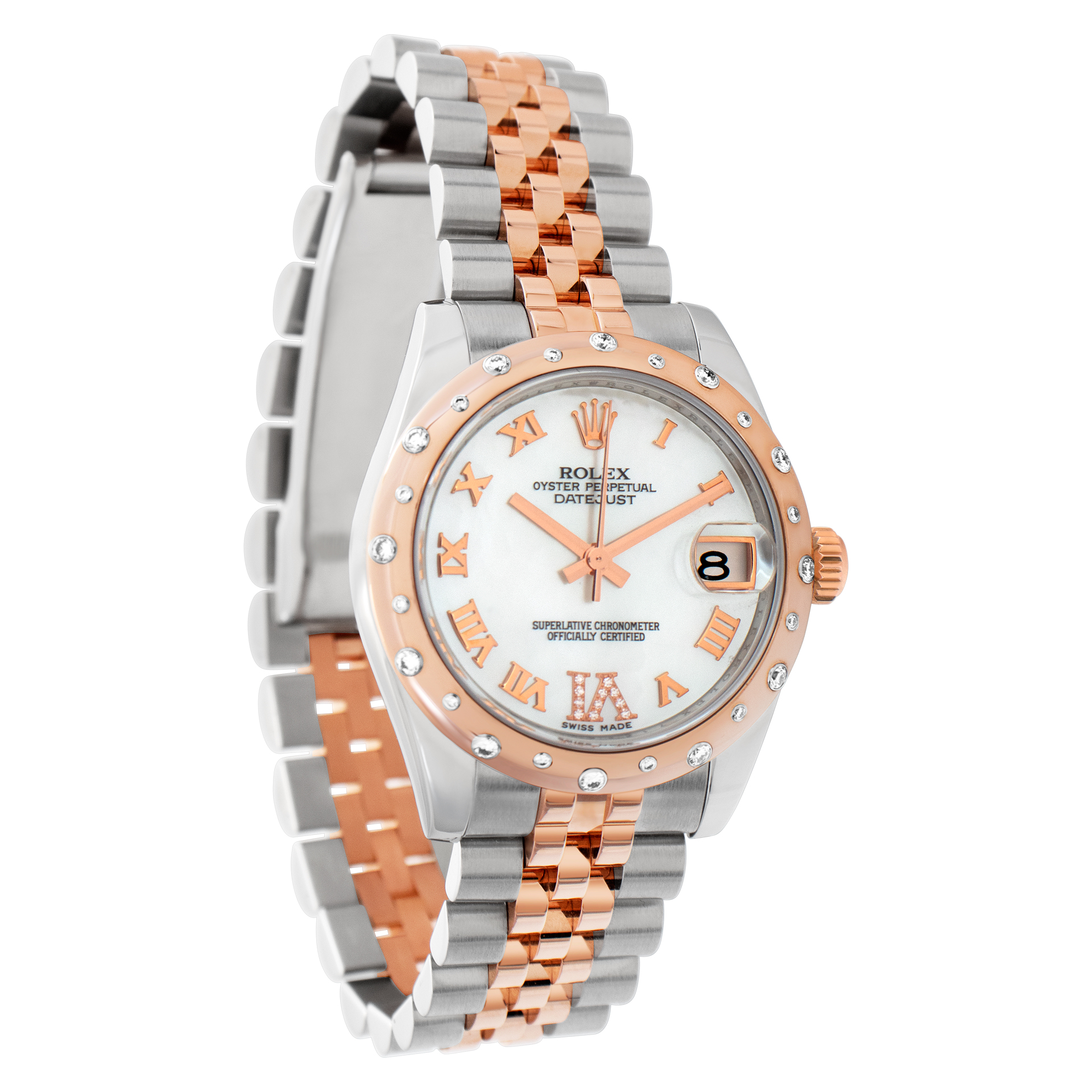 Rolex 178341 Datejust Automatic Female 18k rose gold & stainless steel Watches Rolex 178341 Datejust Automatic Female 18k rose gold & stainless steel Watches