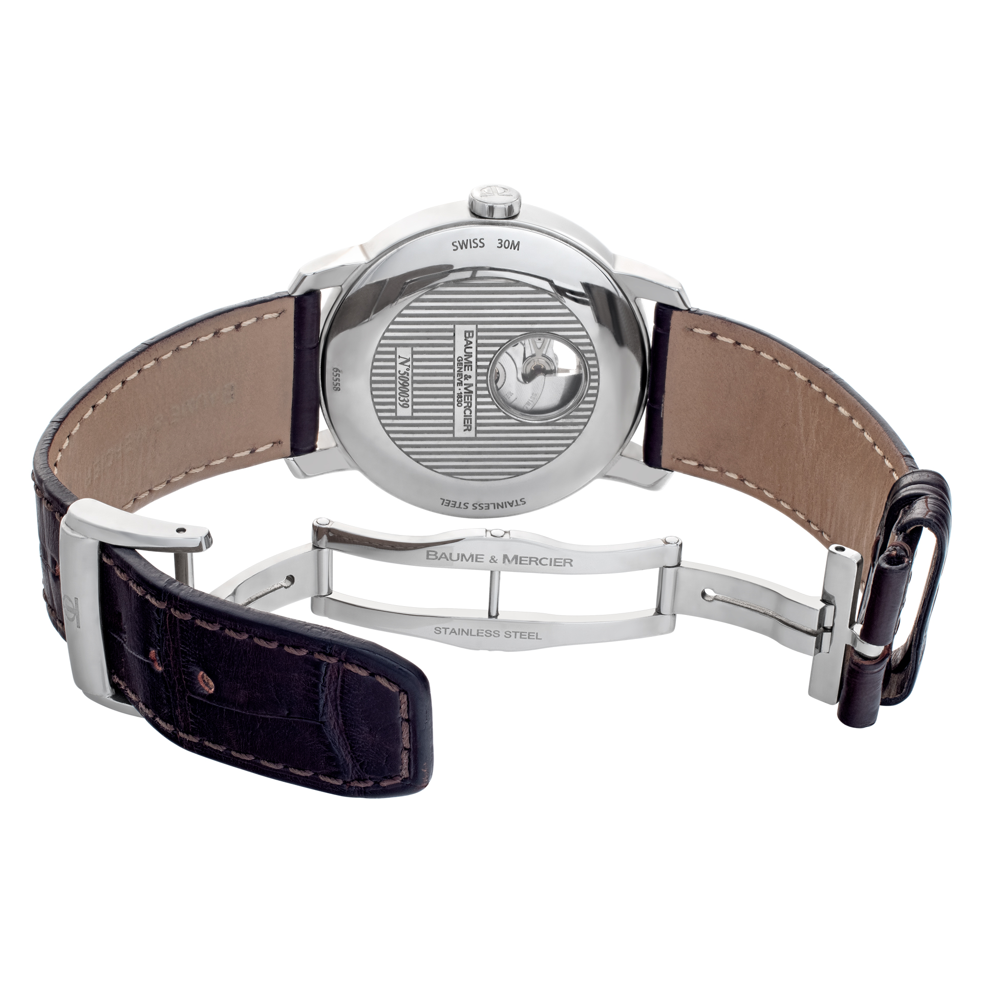 Baume & Mercier 65558 Classima Automatic Male Stainless Steel Watches Baume & Mercier 65558 Classima Automatic Male Stainless Steel Watches